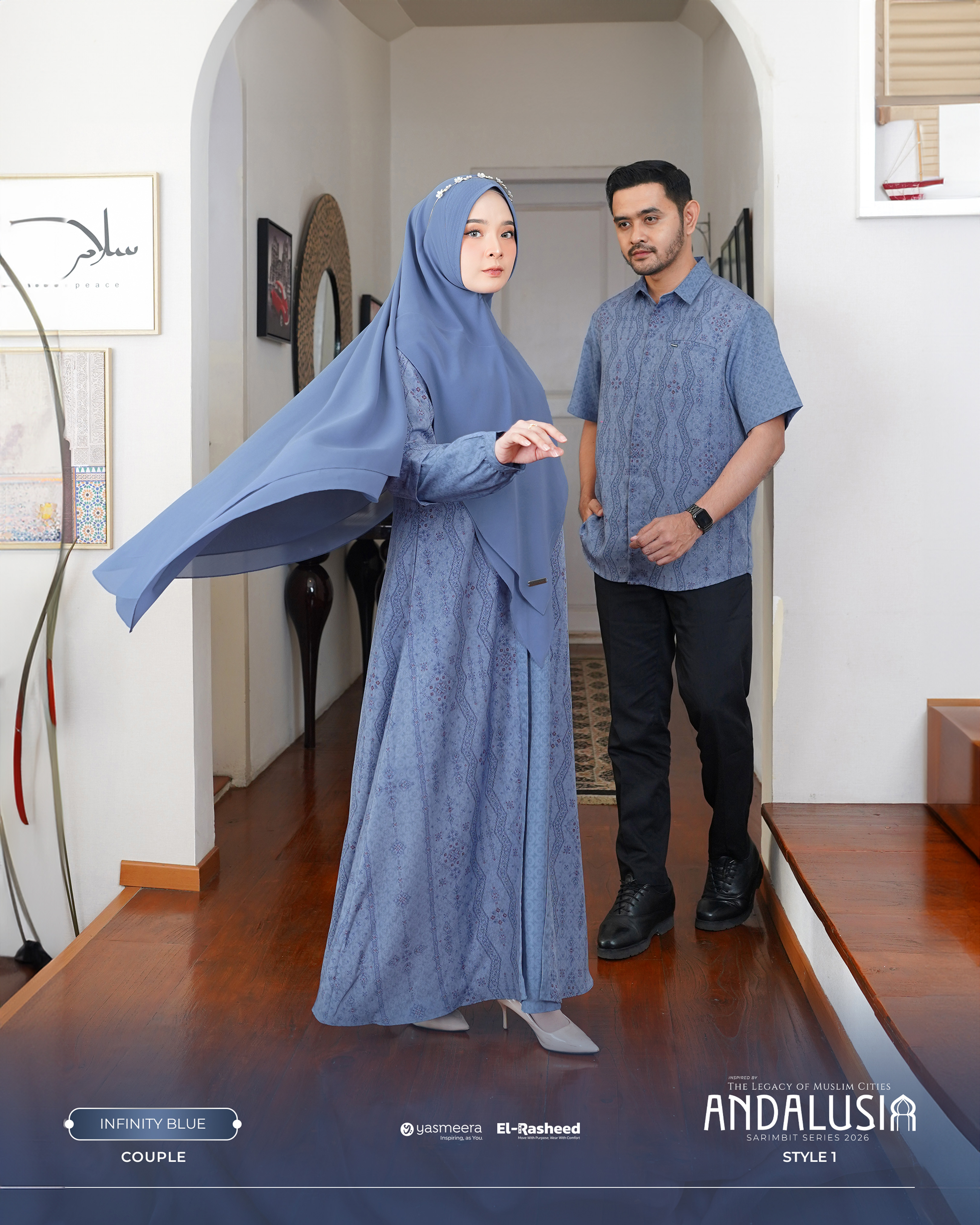 Yasmeera - ANDALUSIA SERIES - INFINITY BLUE thumb 14