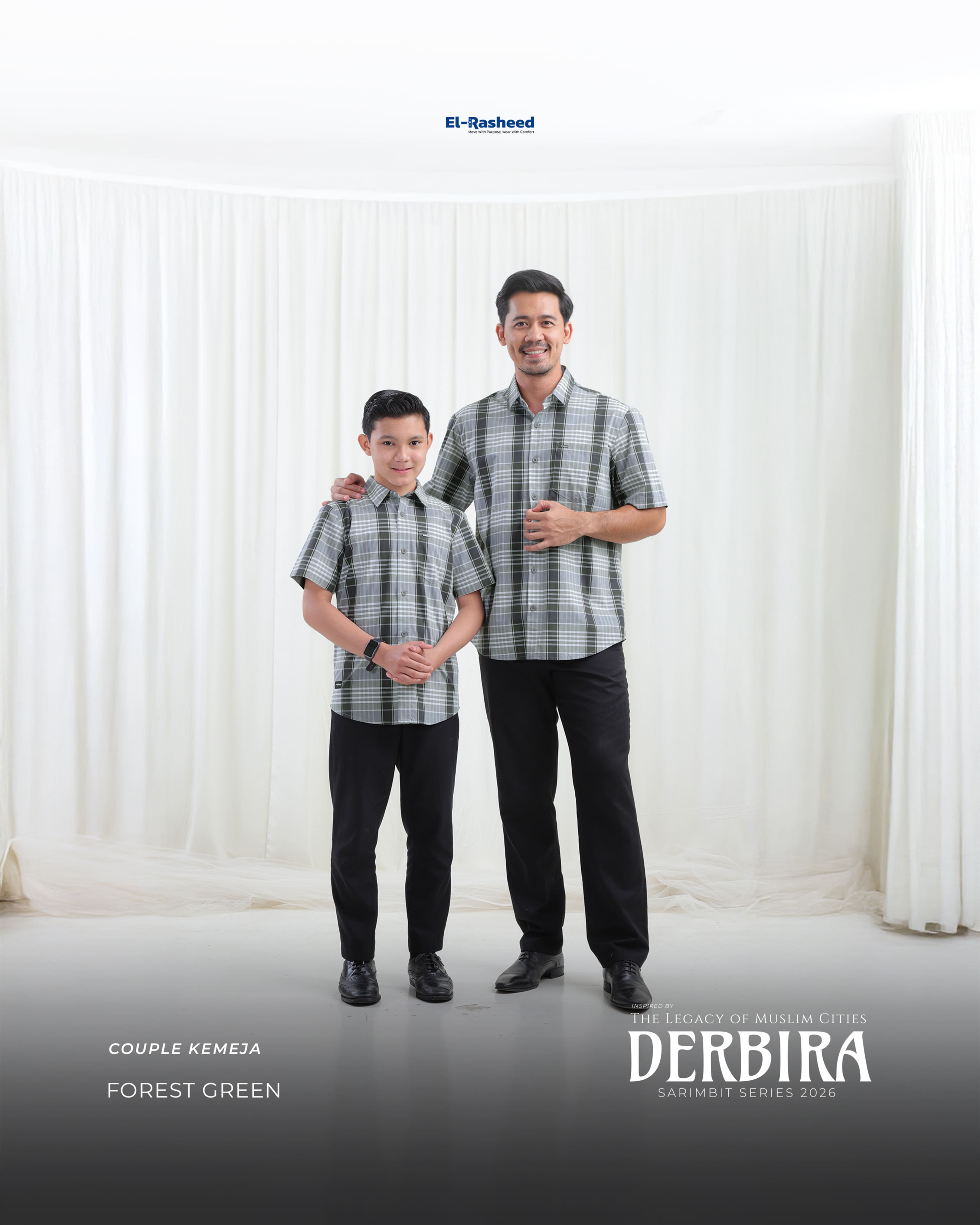 Yasmeera - DERBIRA SERIES - FOREST GREEN thumb 6