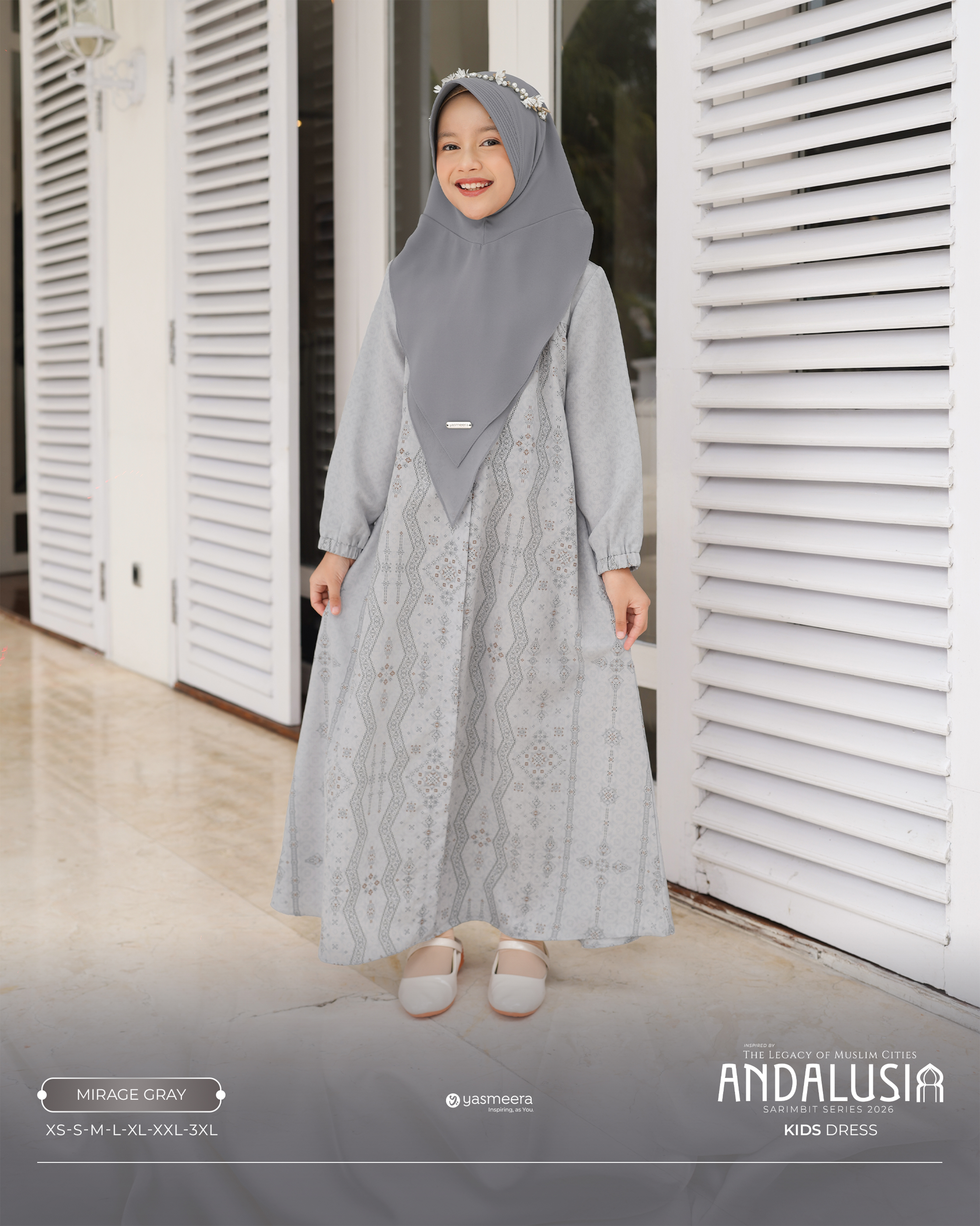 Yasmeera - ANDALUSIA SERIES - MIRAGE GRAY thumb 6