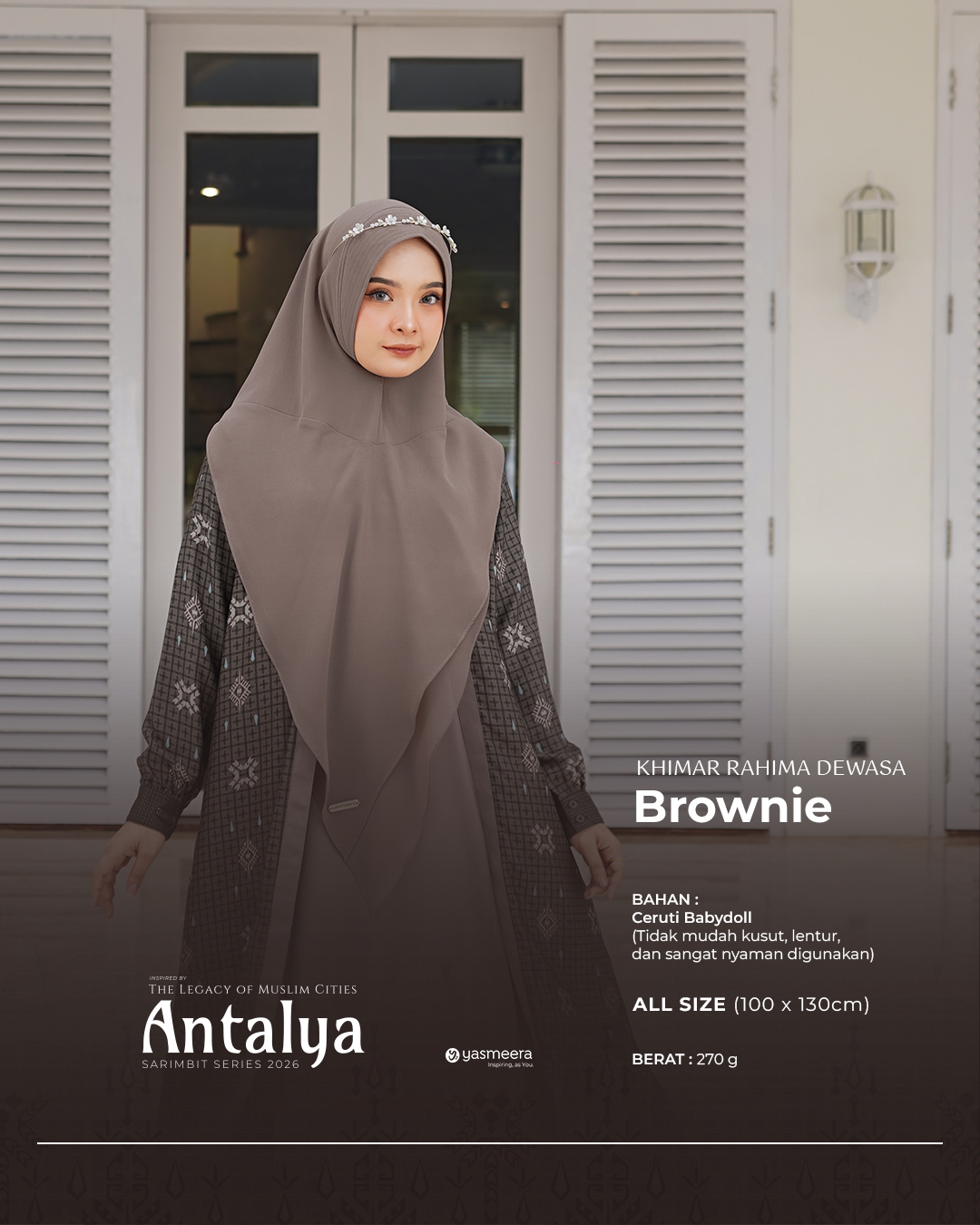Yasmeera - KHIMAR & PASHMINA SARIMBIT 2026 (ANTALYA) thumb 3