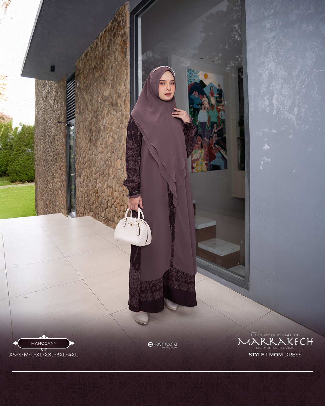 Yasmeera - GAMIS MARRAKECH STYLE 1 DEWASA GRADE B thumb 13