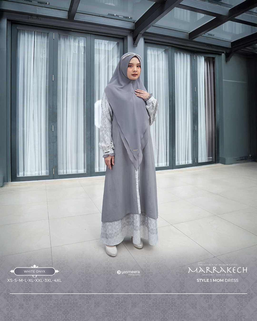 Yasmeera - GAMIS MARRAKECH STYLE 1 DEWASA GRADE B thumb 47