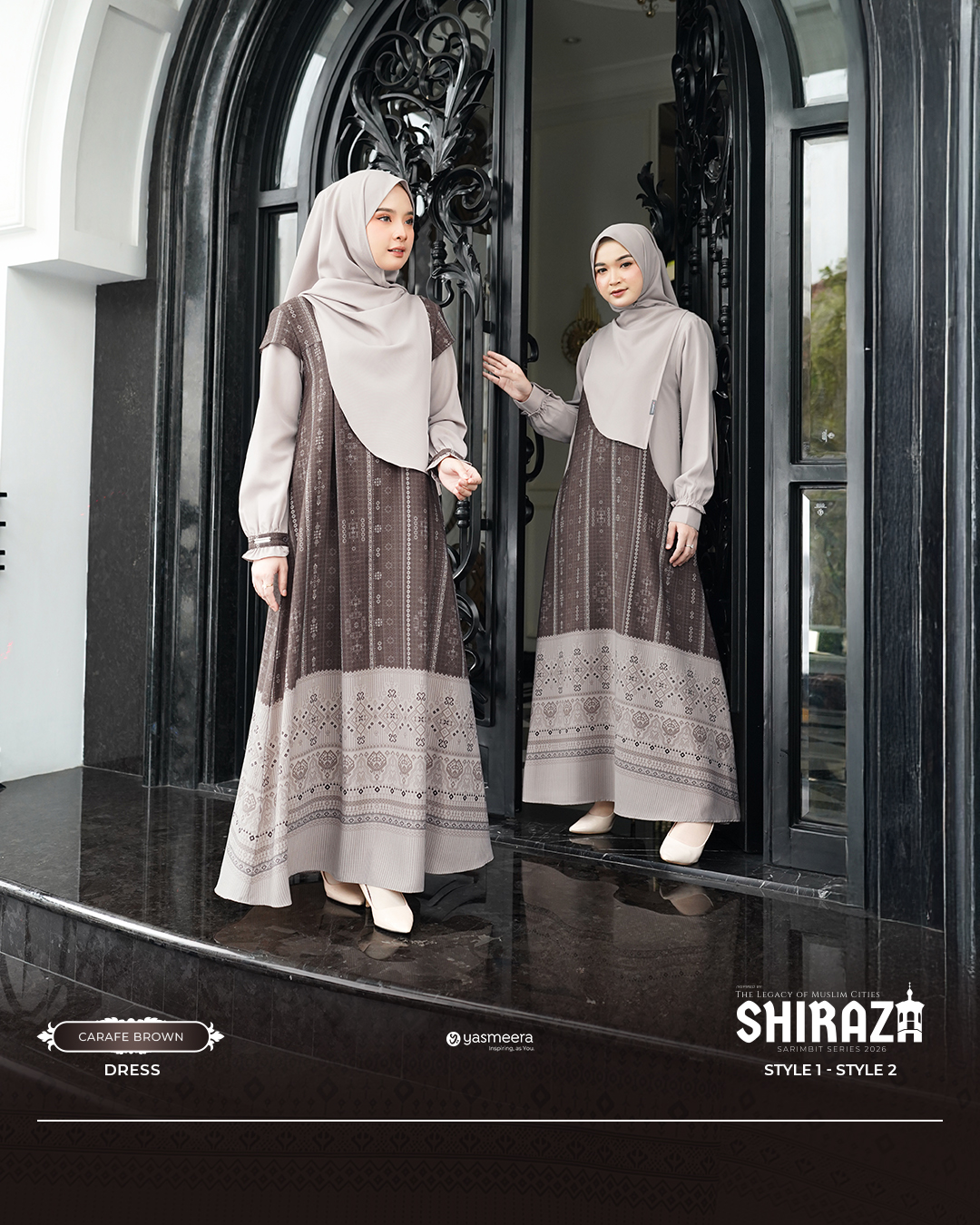Yasmeera - SHIRAZA SERIES - CARAFE BROWN thumb 7