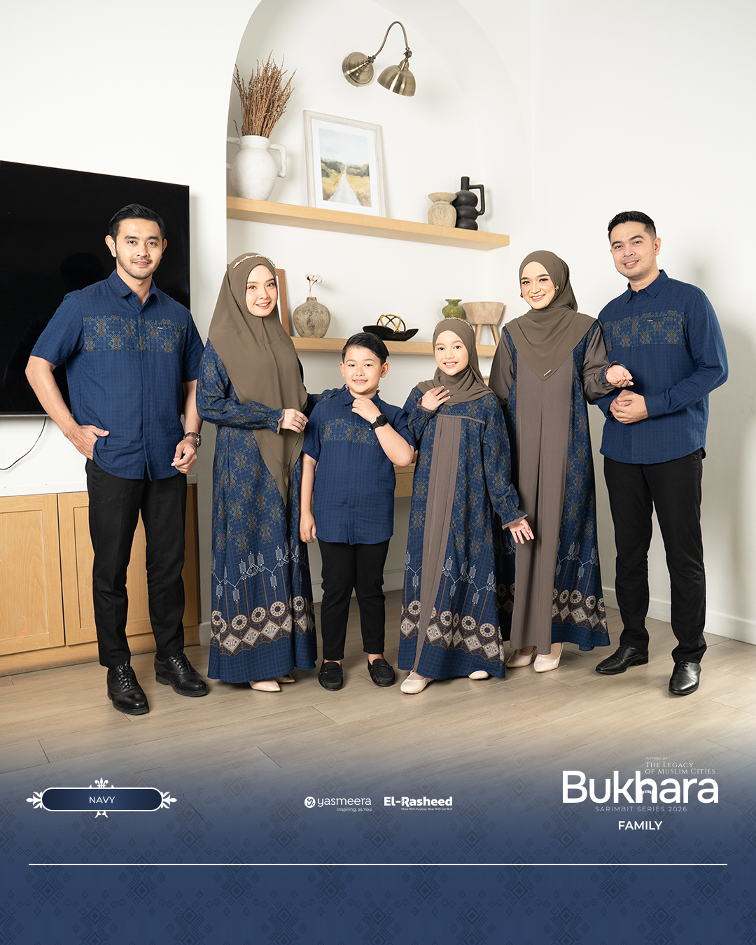 Yasmeera - BUKHARA SERIES - NAVY thumb 13