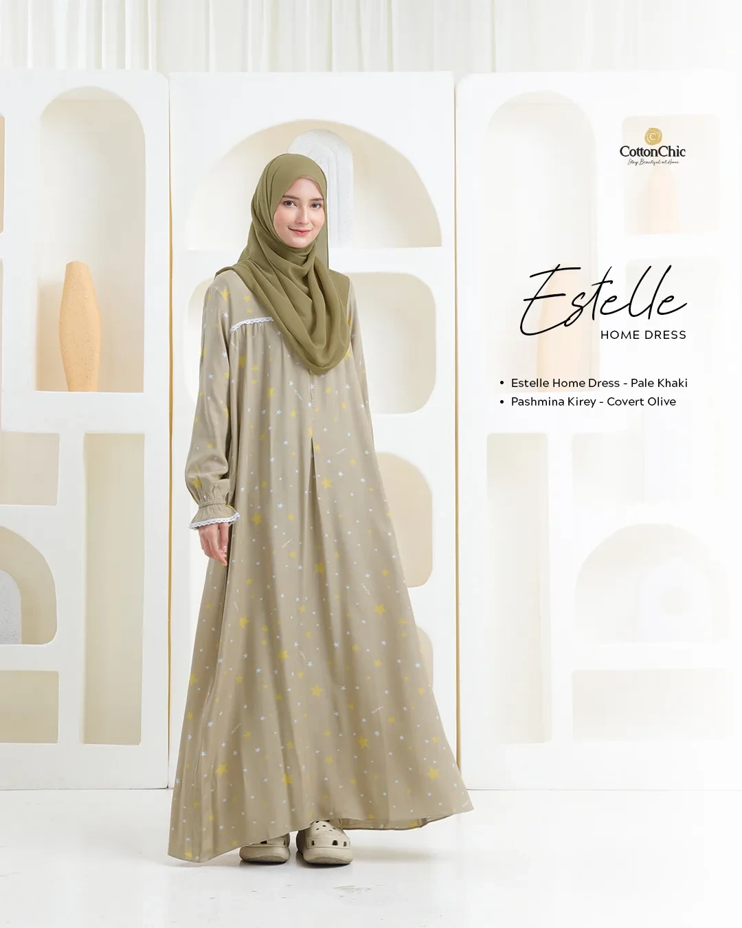 Yasmeera - HOMEDRESS ESTELLE DEWASA GRADE B thumb 4
