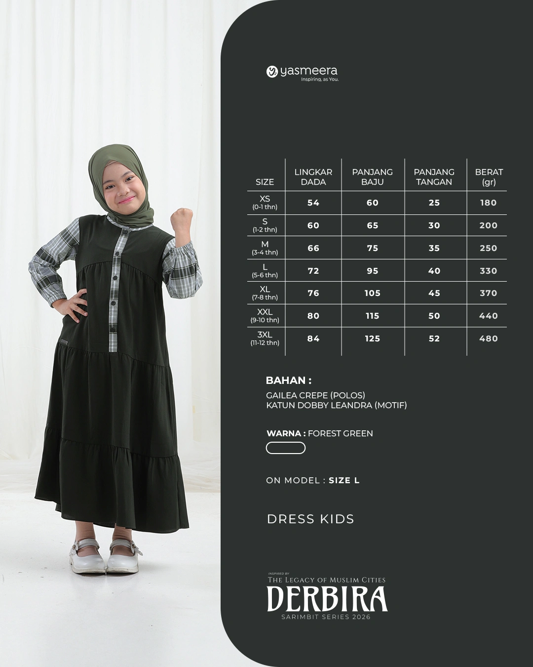 GAMIS DERBIRA ANAK GRADE B thumb 43
