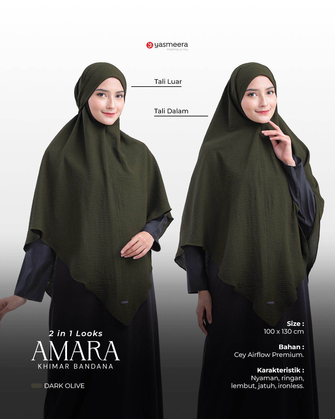 KHIMAR BANDANA AMARA thumb 5