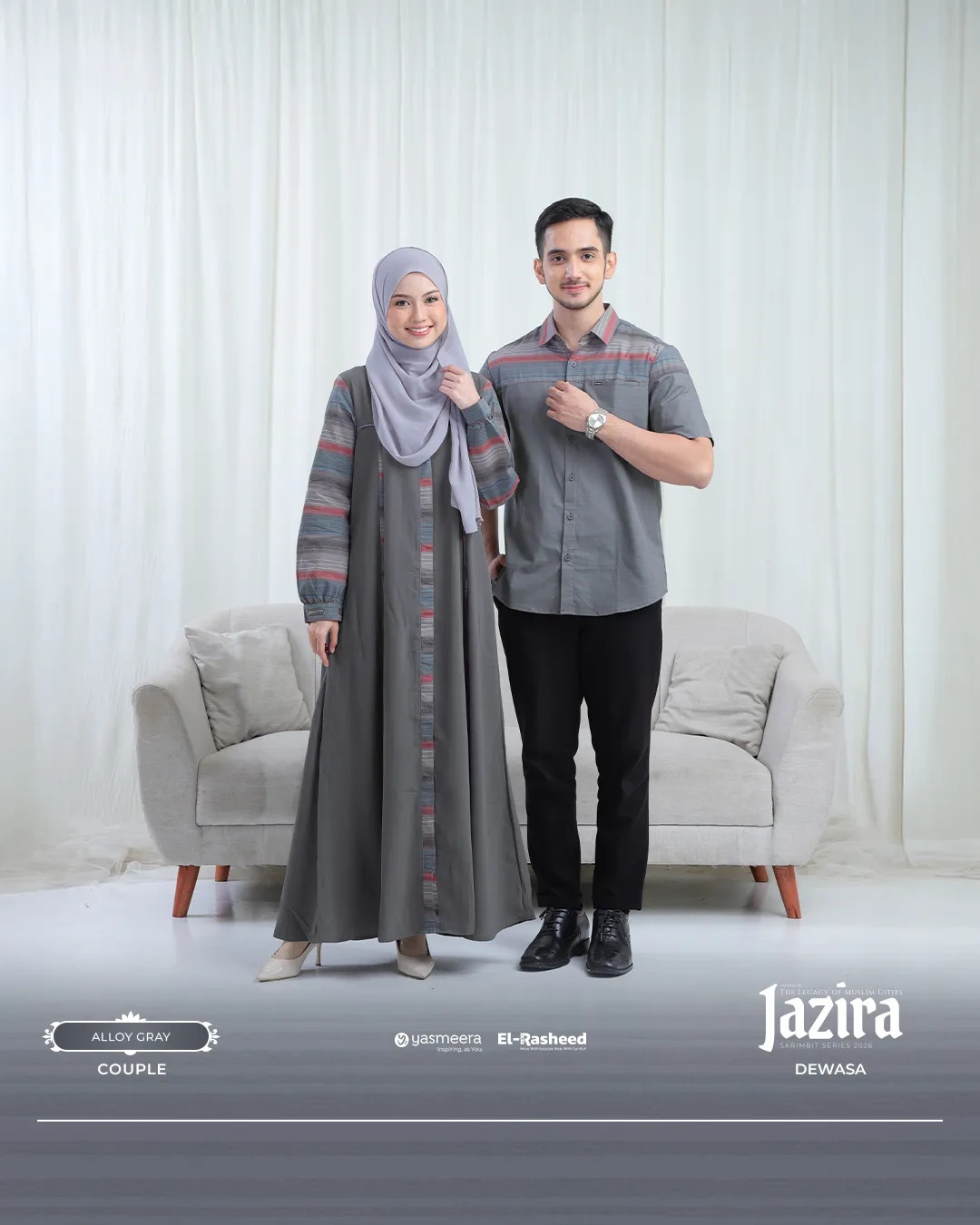 Yasmeera - JAZIRA SERIES - ALLOY GRAY thumb 40