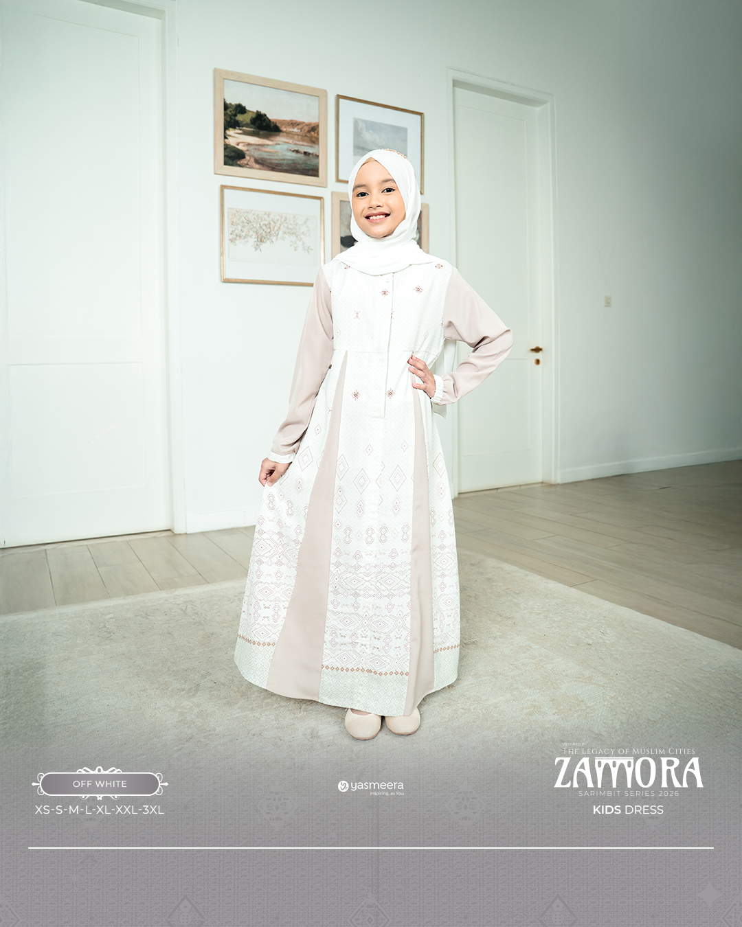 Yasmeera - GAMIS ZAMORA ANAK GRADE B thumb 5