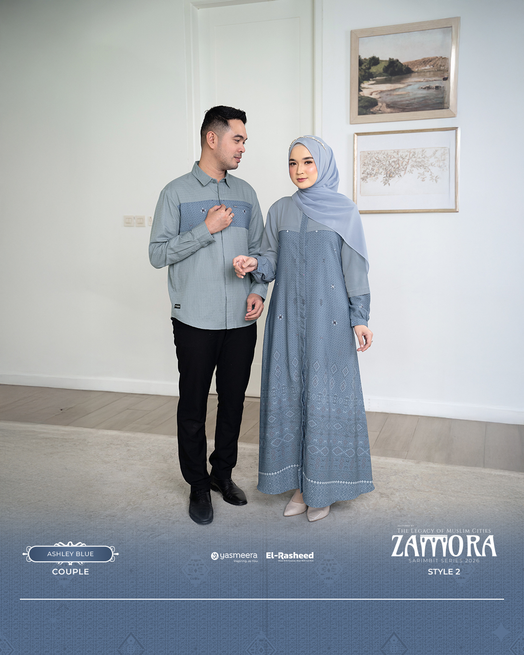 Yasmeera - ZAMORA SERIES - ASHLEY BLUE thumb 10