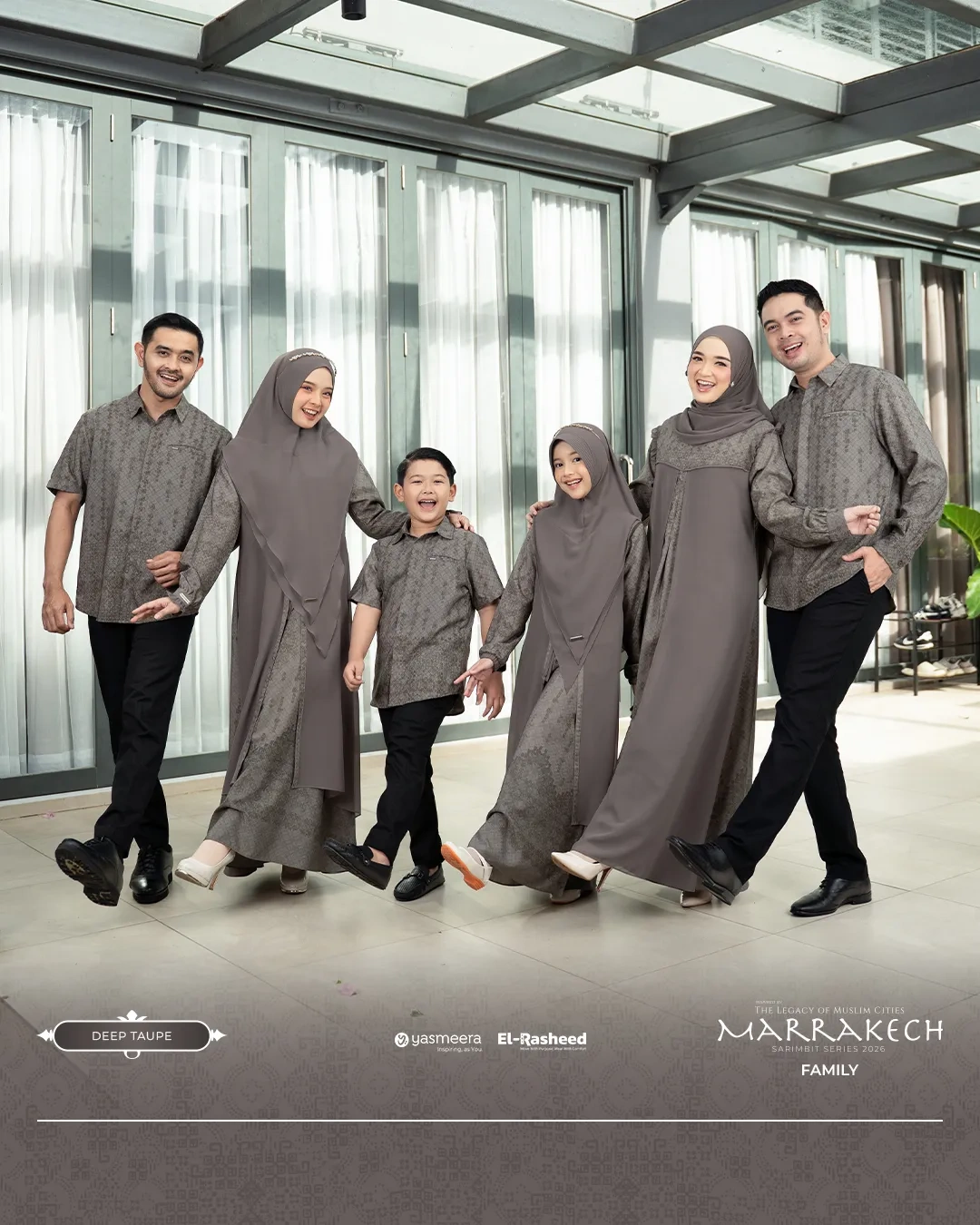 Yasmeera - MARRAKECH SERIES - DEEP TAUPE