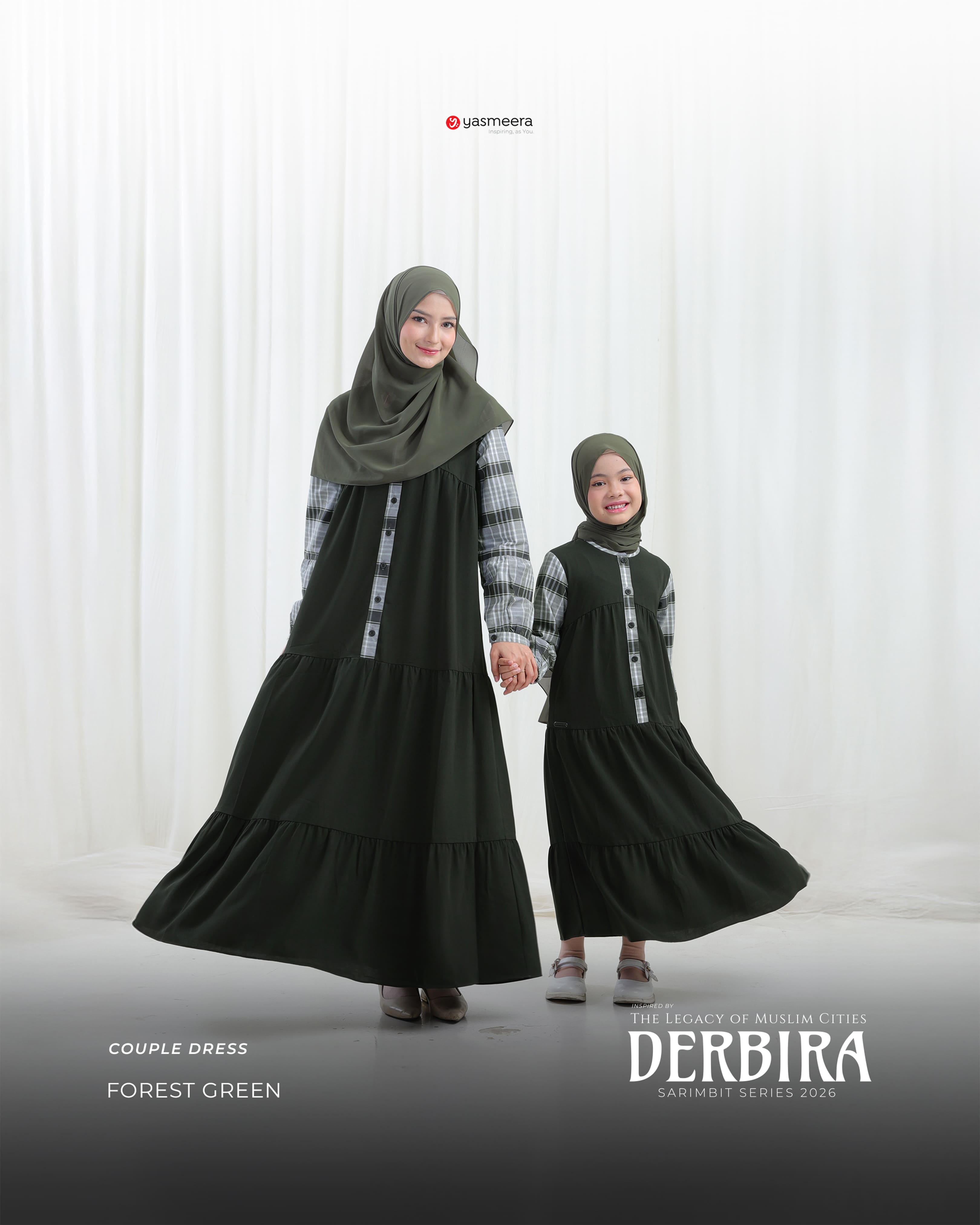 Yasmeera - DERBIRA SERIES - FOREST GREEN thumb 5