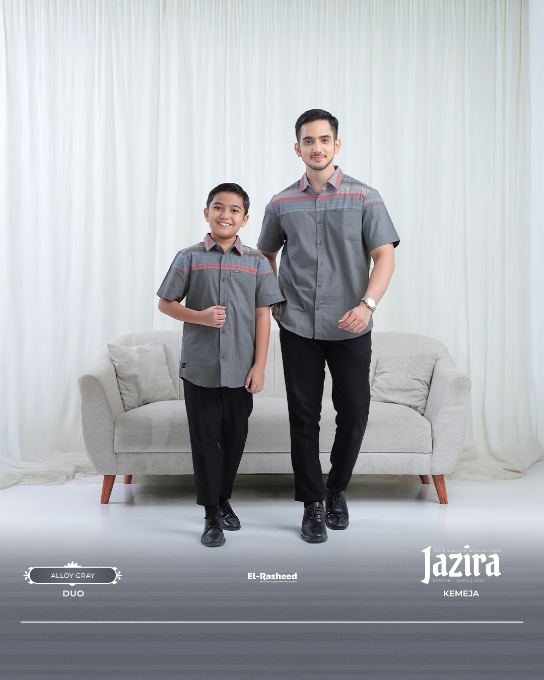 Yasmeera - JAZIRA SERIES - ALLOY GRAY thumb 6
