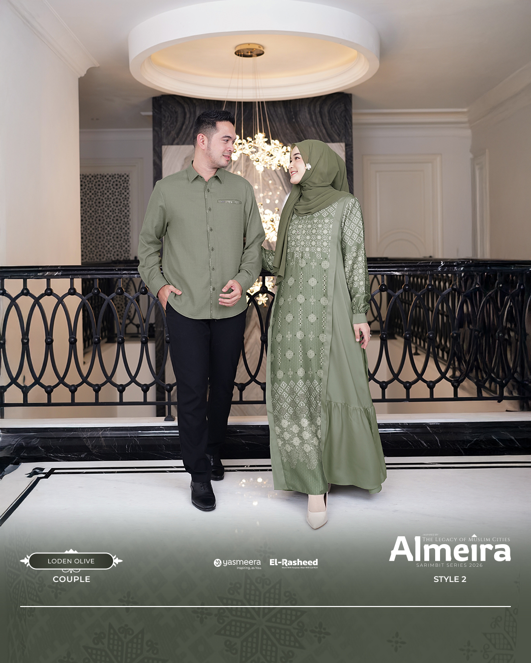 Yasmeera - ALMEIRA SERIES - LODEN OLIVE thumb 8