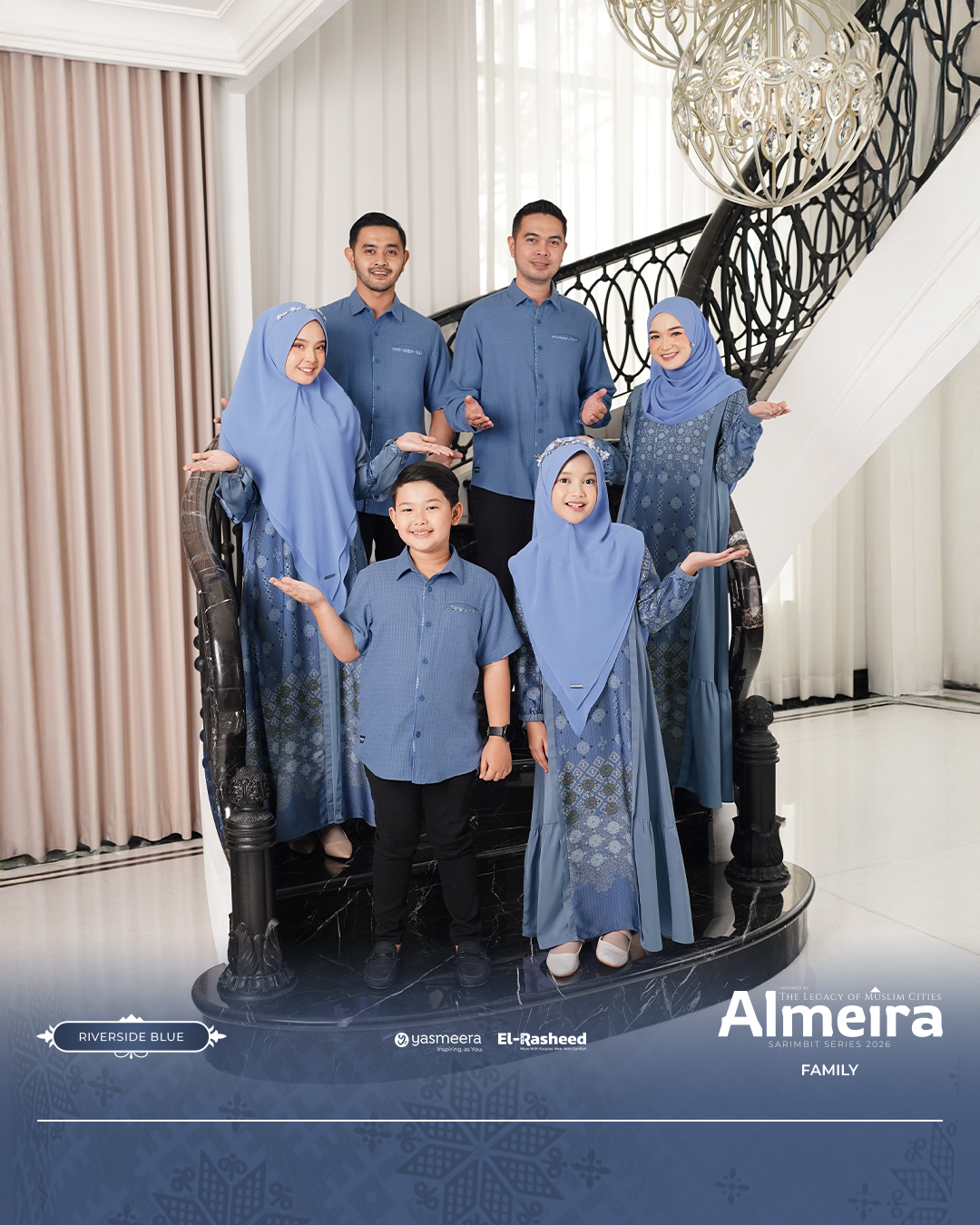 Yasmeera - ALMEIRA SERIES - RIVERSIDE BLUE thumb 12