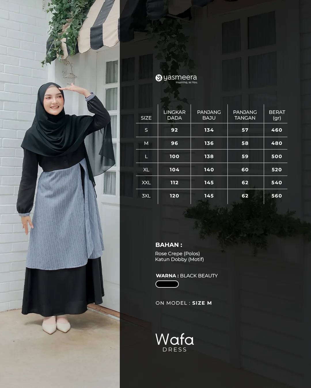 Yasmeera - GAMIS WAFA GRADE B thumb 15