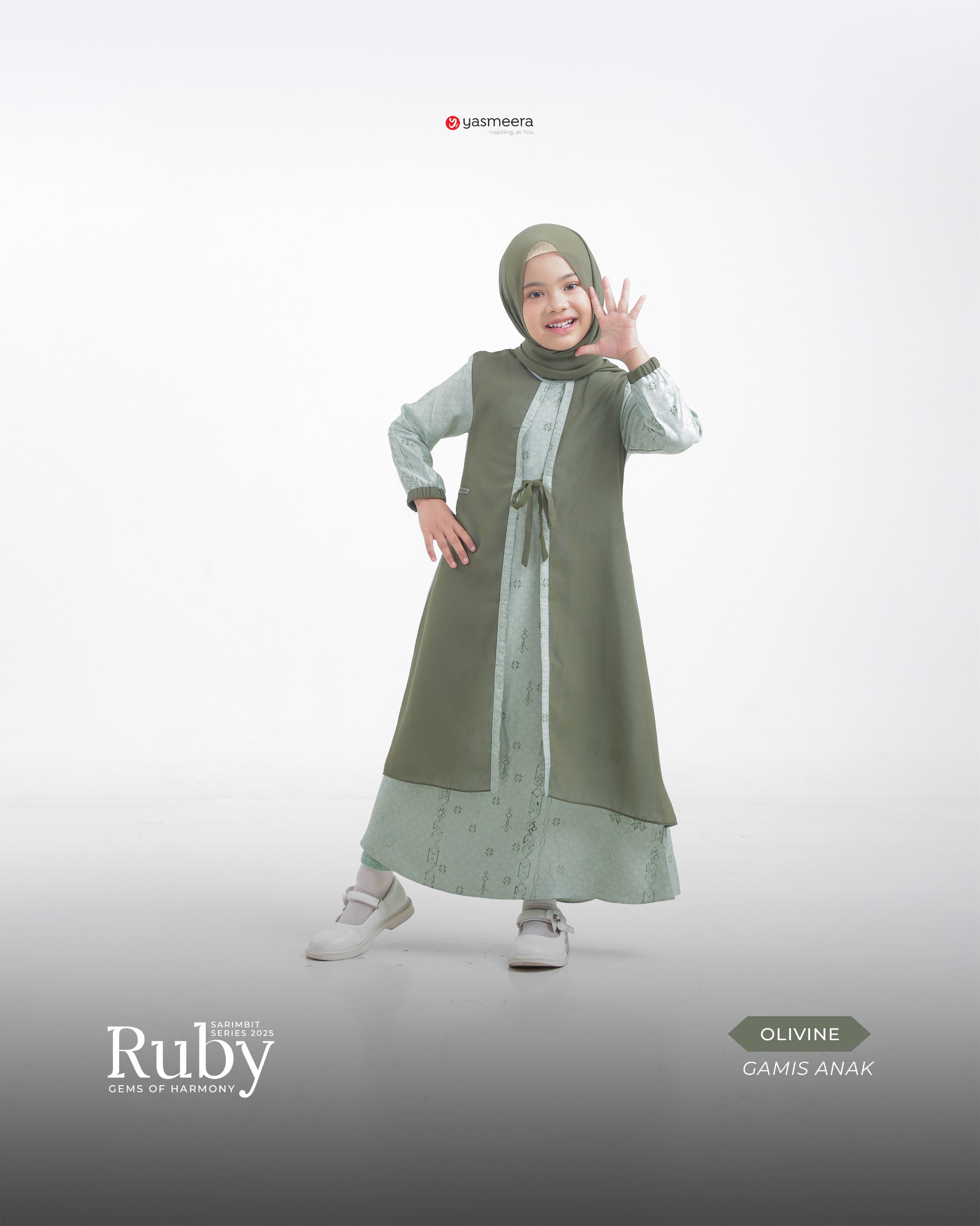 Yasmeera - SARIMBIT 2025 RUBY SERIES WARNA OLIVINE thumb 5