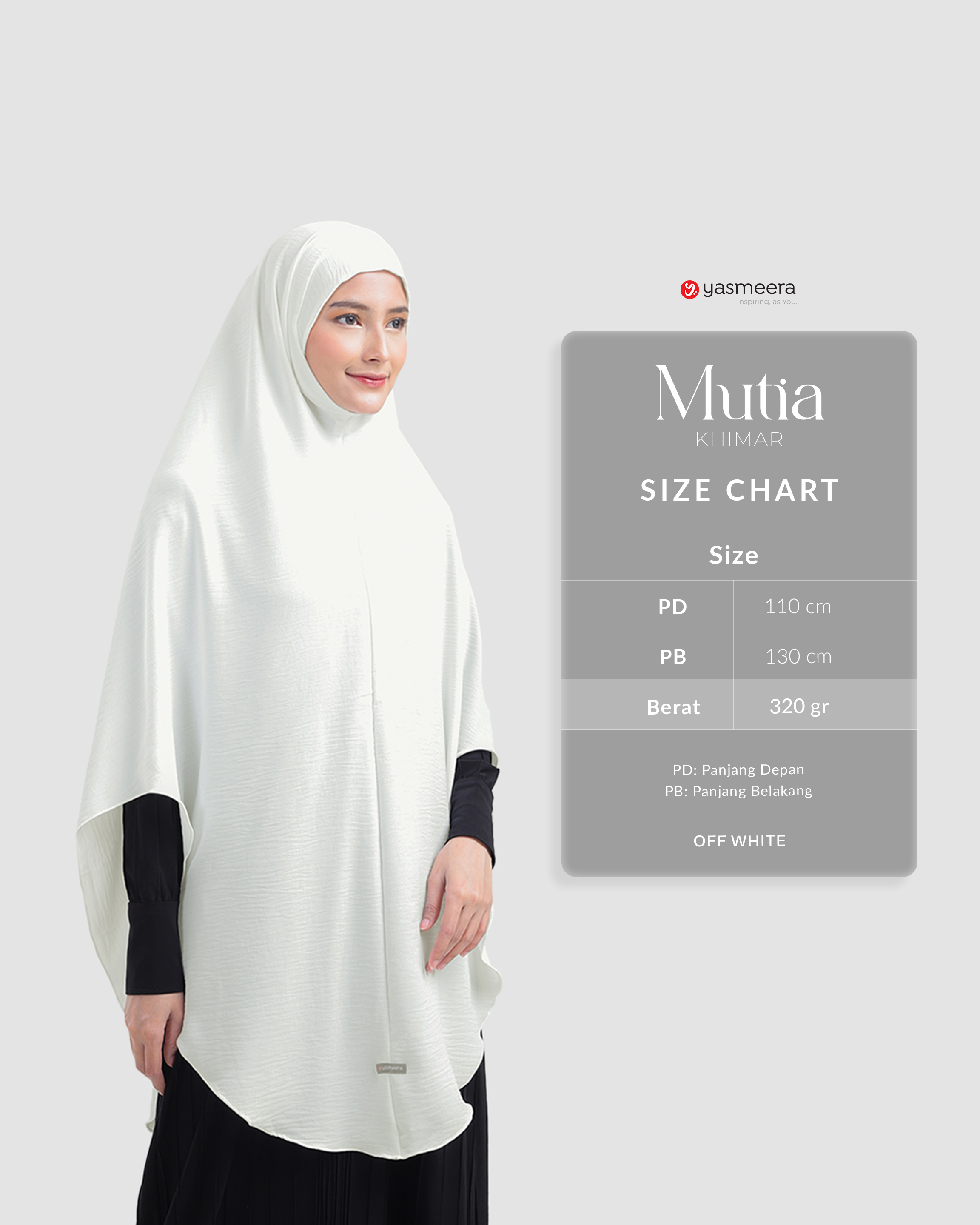 Yasmeera - KHIMAR MUTIA thumb 8