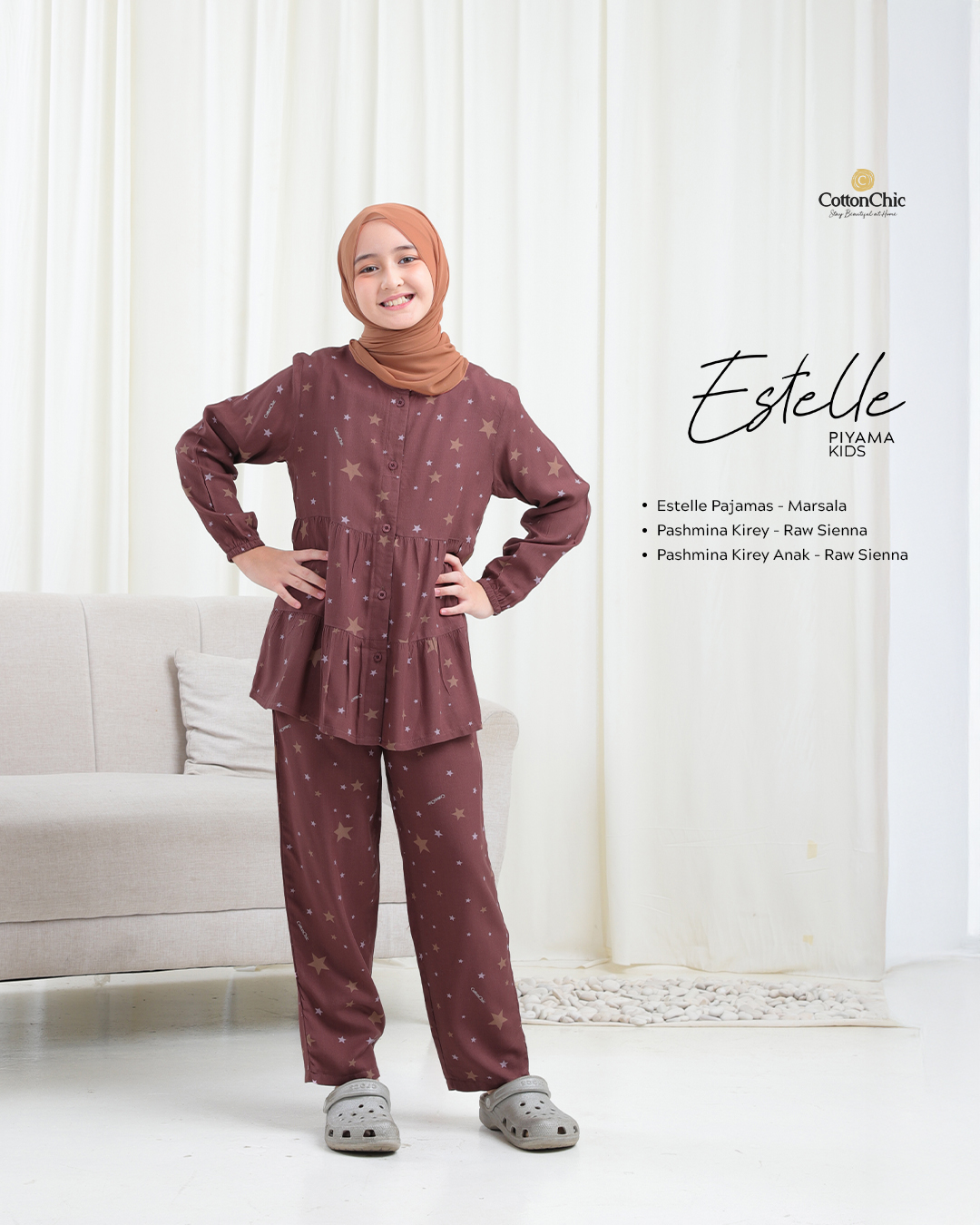 Yasmeera - PAJAMAS ESTELLE ANAK GRADE B thumb 8