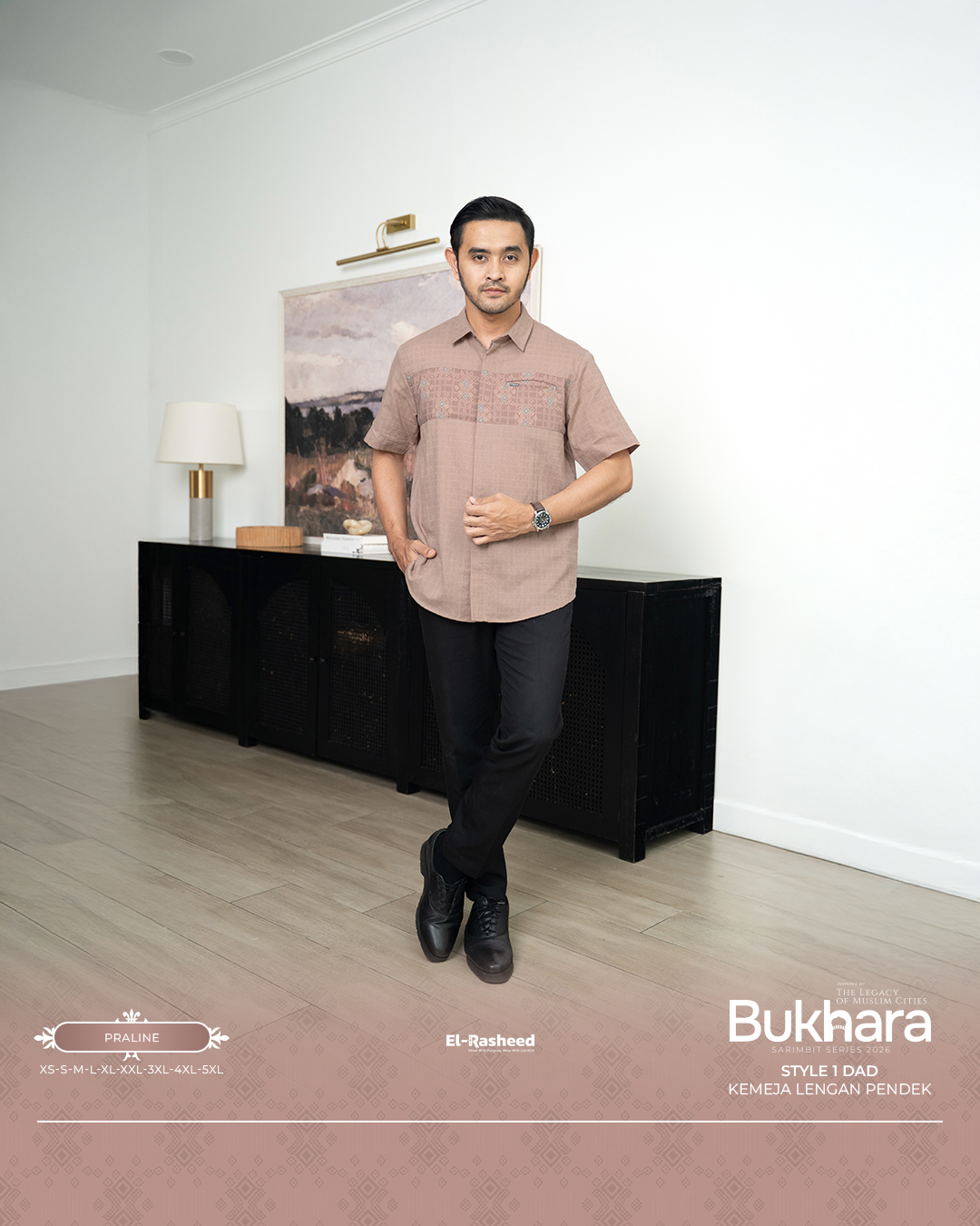 Yasmeera - KEMEJA BUKHARA LENGAN PENDEK DEWASA GRADE B thumb 117