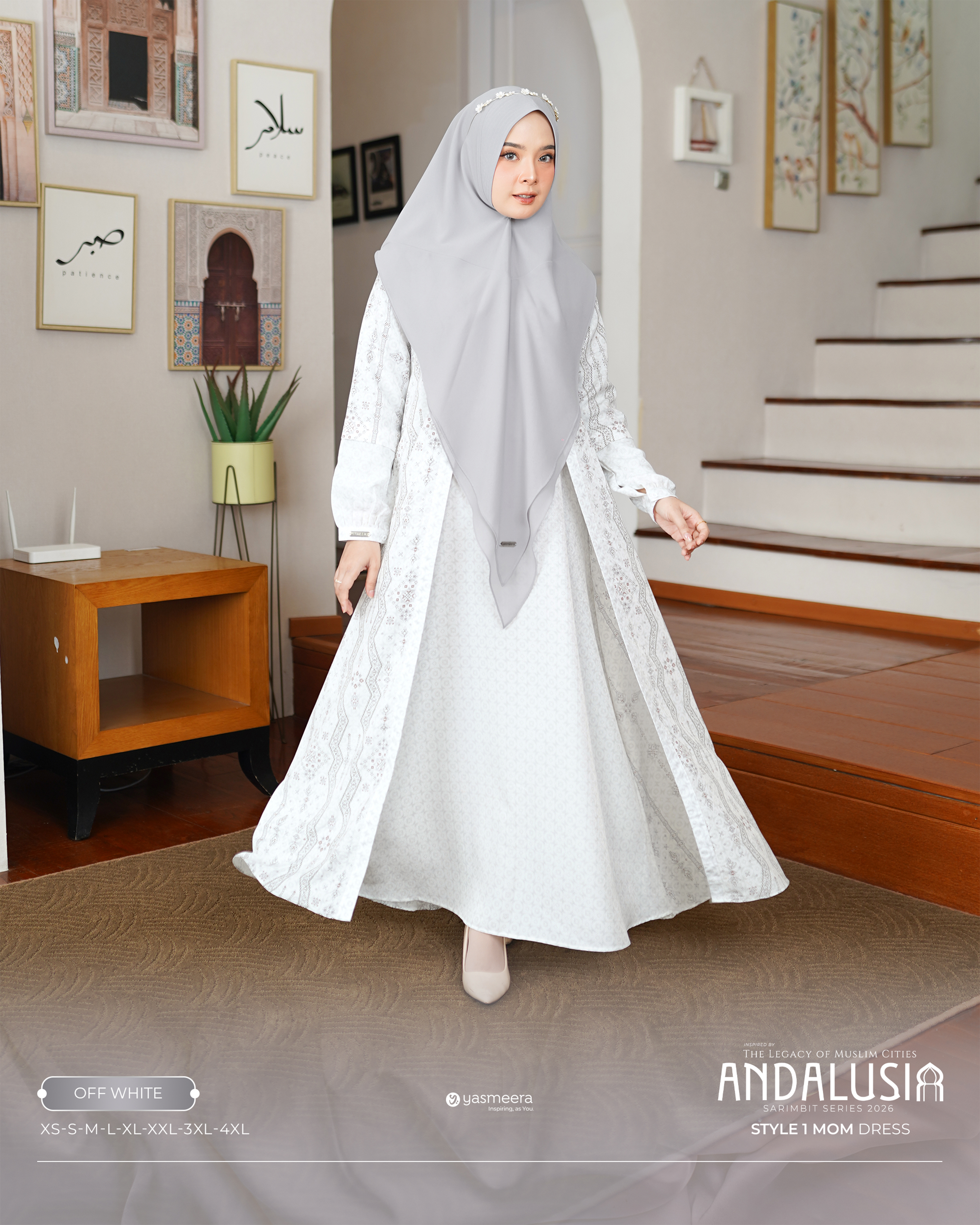Yasmeera - ANDALUSIA SERIES - OFF WHITE thumb 5