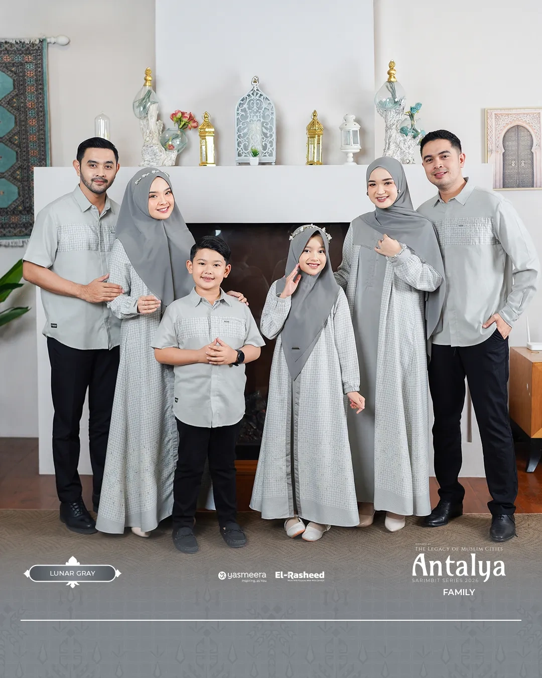 Yasmeera - ANTALYA SERIES - LUNAR GRAY