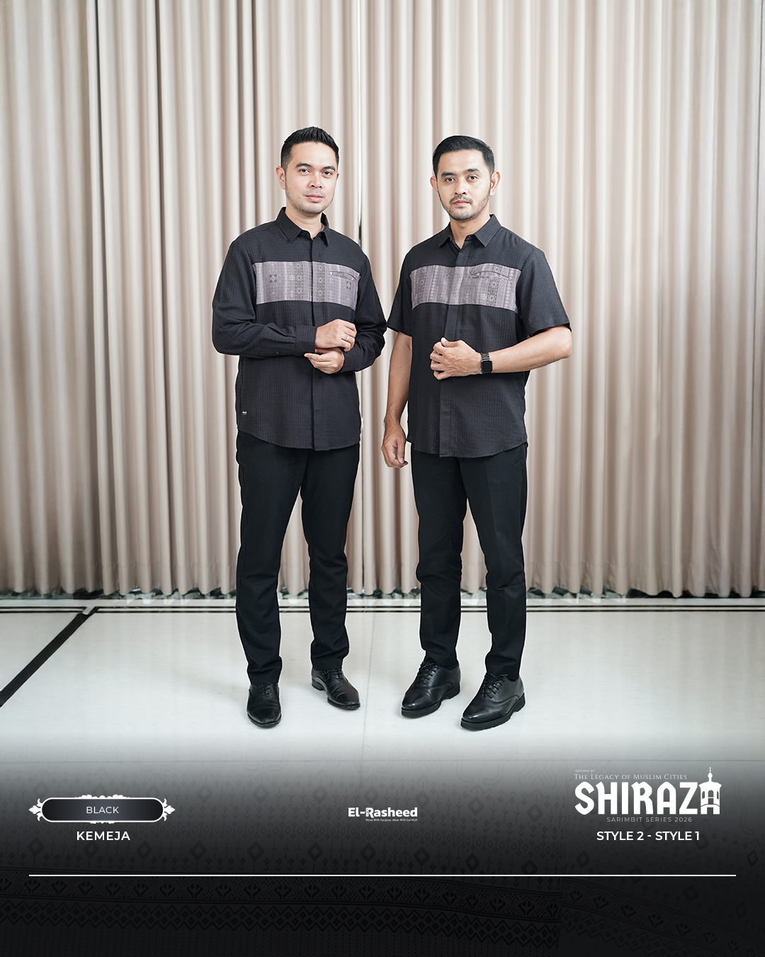 Yasmeera - SHIRAZA SERIES - BLACK thumb 8