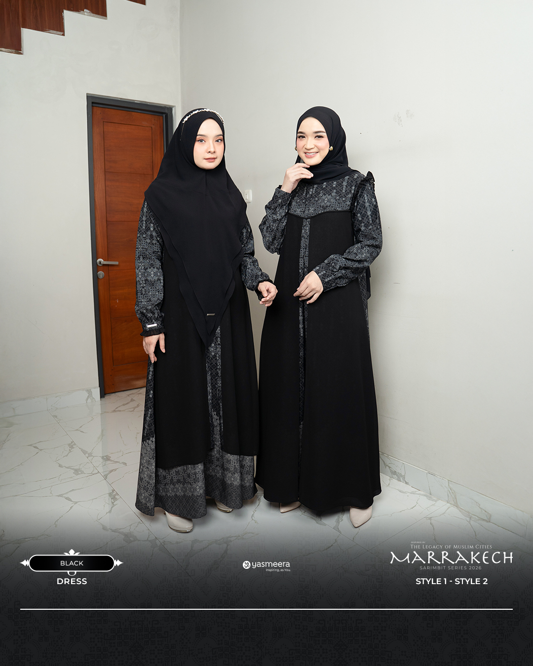 Yasmeera - MARRAKECH SERIES - BLACK thumb 7