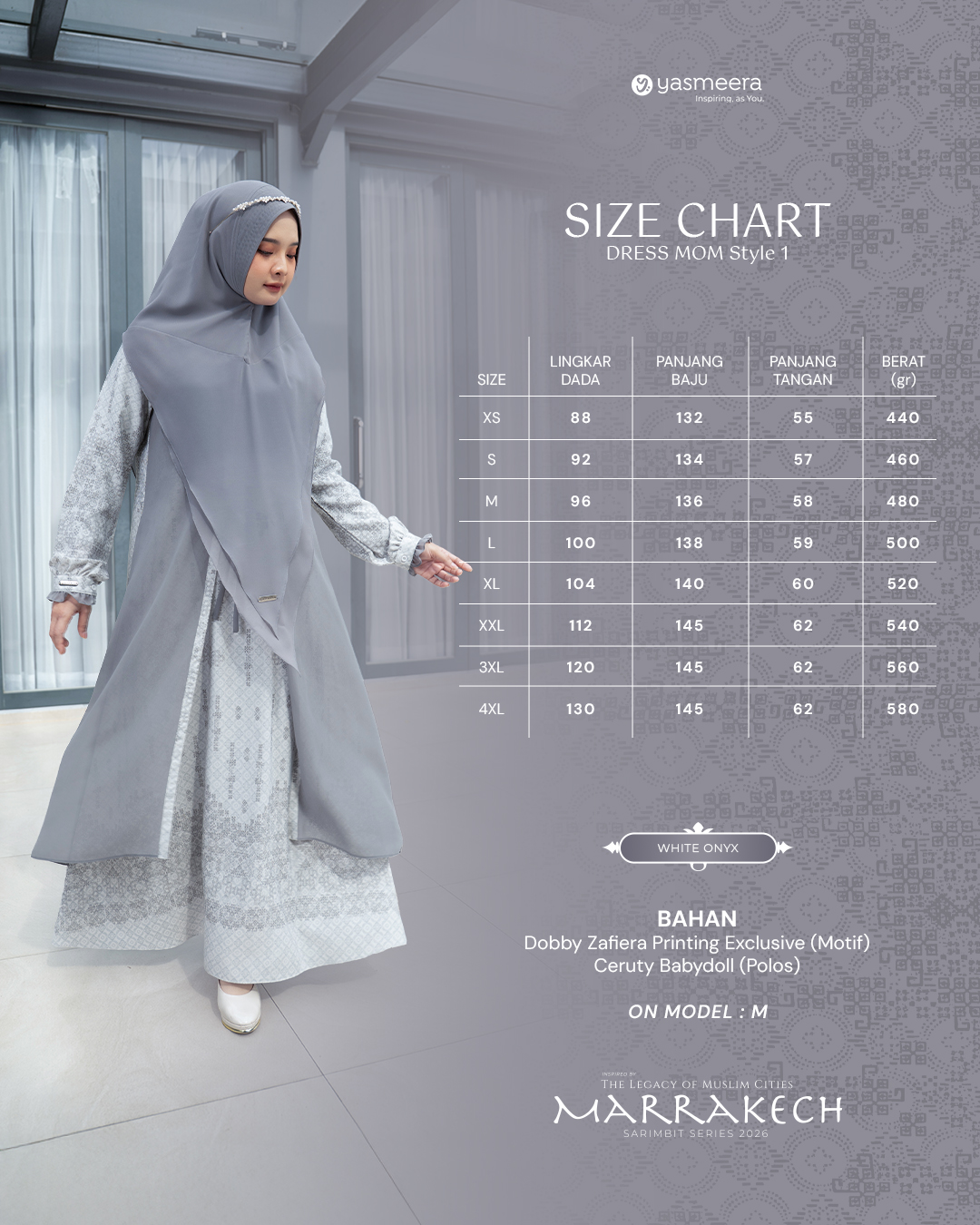 Yasmeera - MARRAKECH SERIES - WHITE ONYX thumb 4