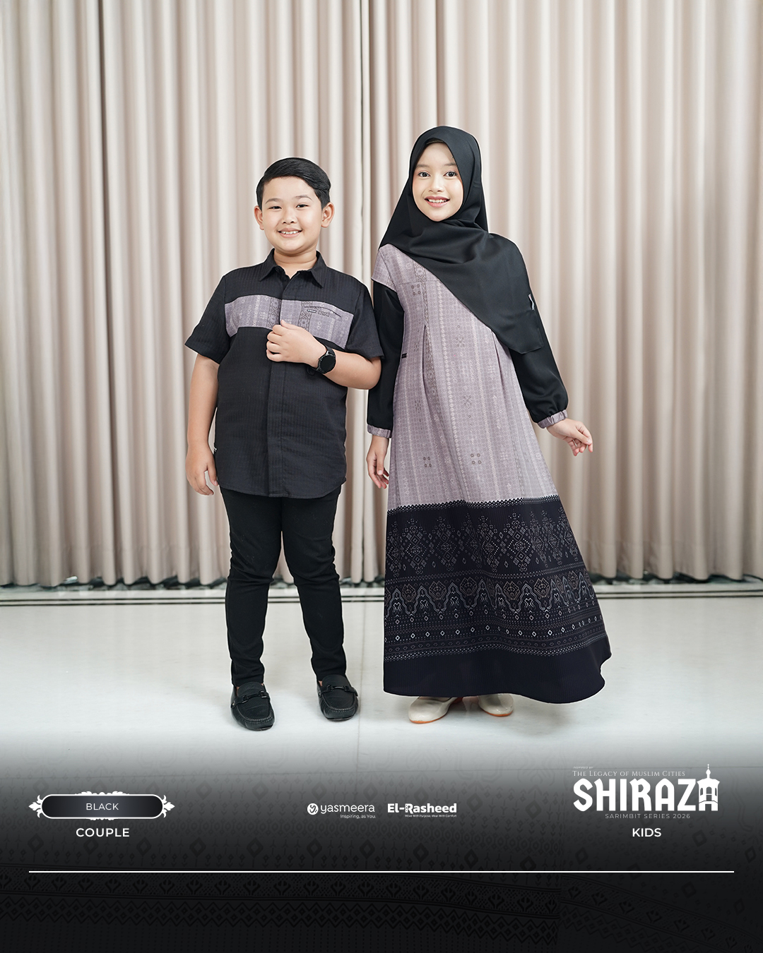 Yasmeera - SHIRAZA SERIES - BLACK thumb 9