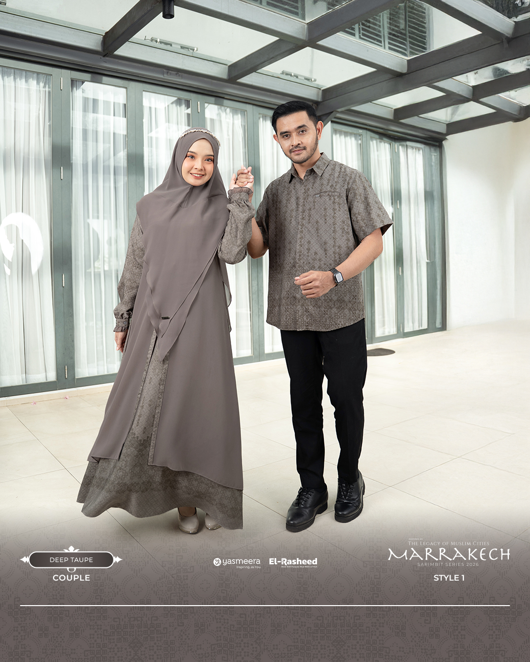 Yasmeera - MARRAKECH SERIES - DEEP TAUPE thumb 11