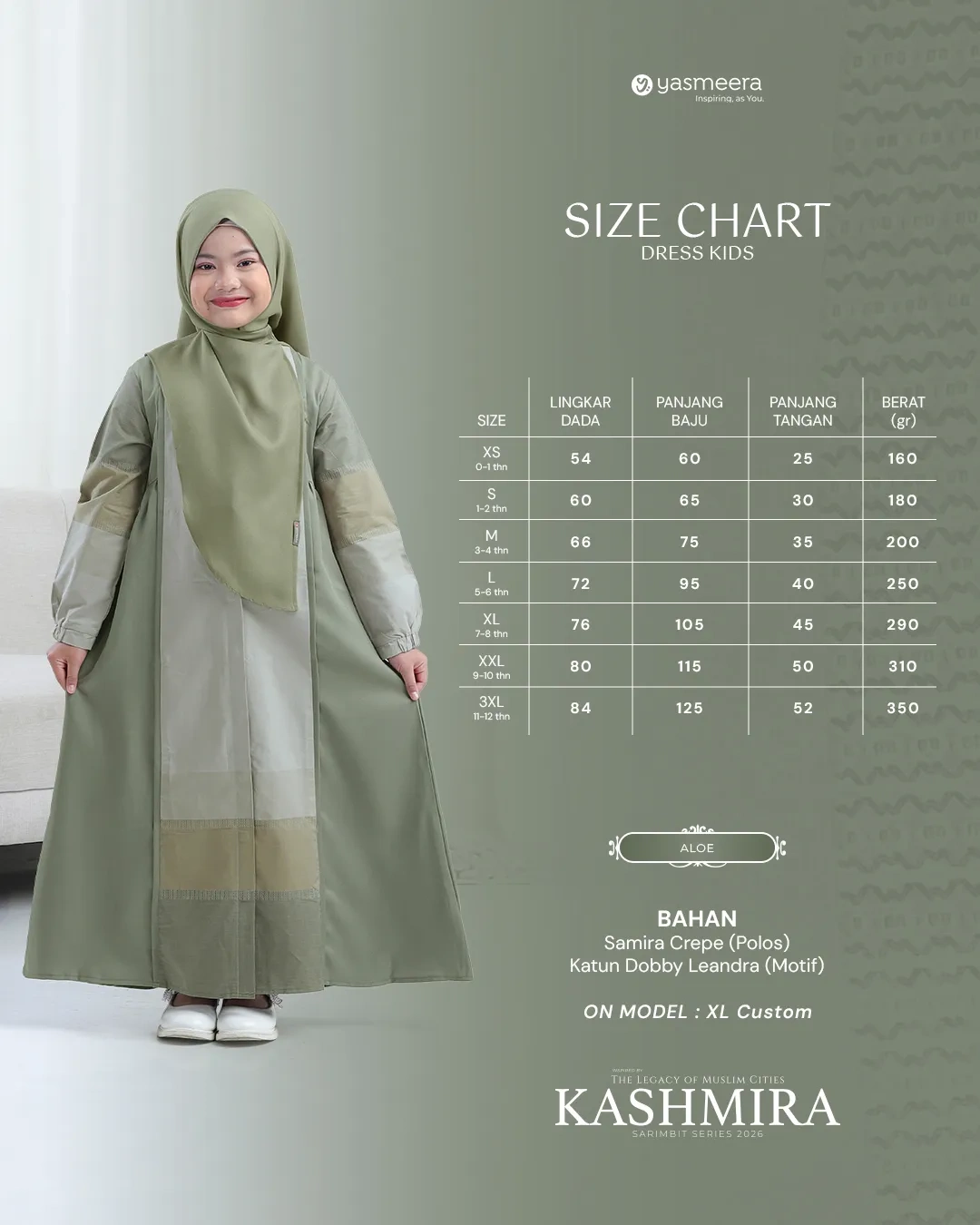 Yasmeera - KASHMIRA SERIES - ALOE thumb 3