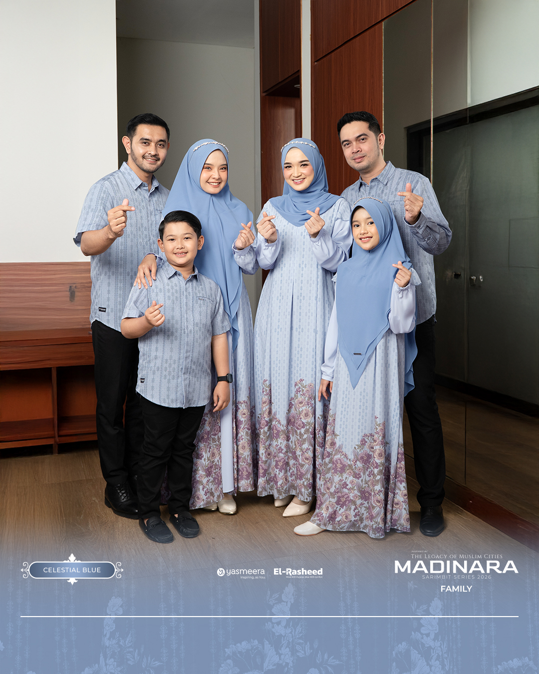 Yasmeera - MADINARA SERIES - CELESTIAL BLUE thumb 12