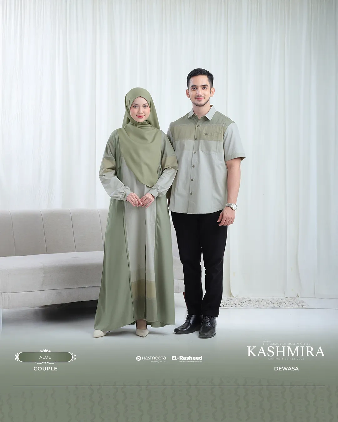 Yasmeera - KASHMIRA SERIES - ALOE thumb 40