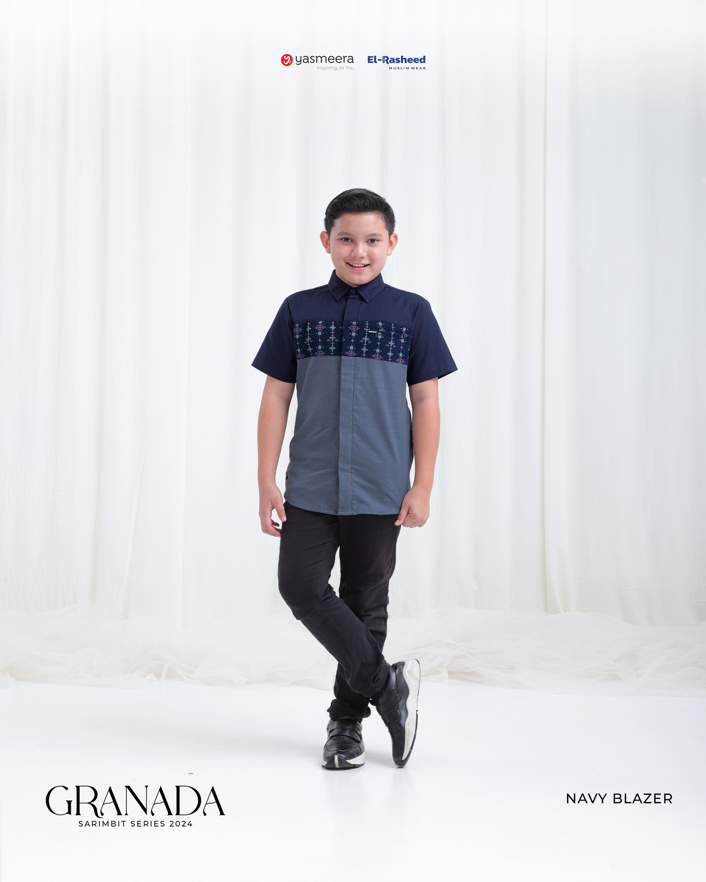Yasmeera - KEMEJA GRANADA ANAK thumb 20