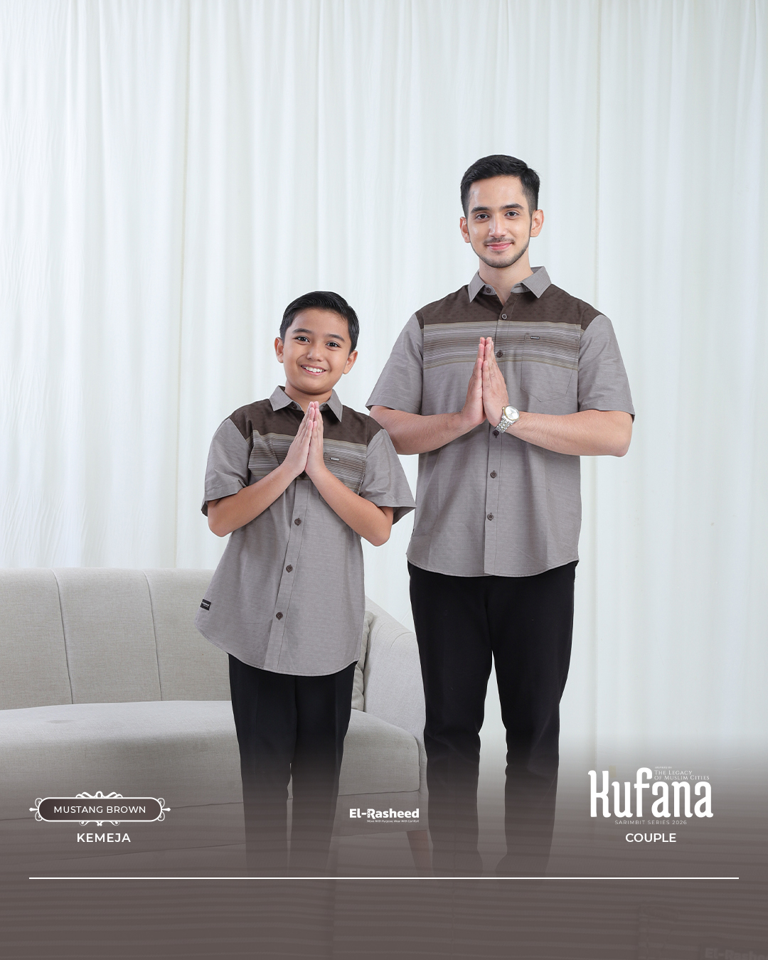 Yasmeera - KUFANA SERIES - MUSTANG BROWN thumb 7