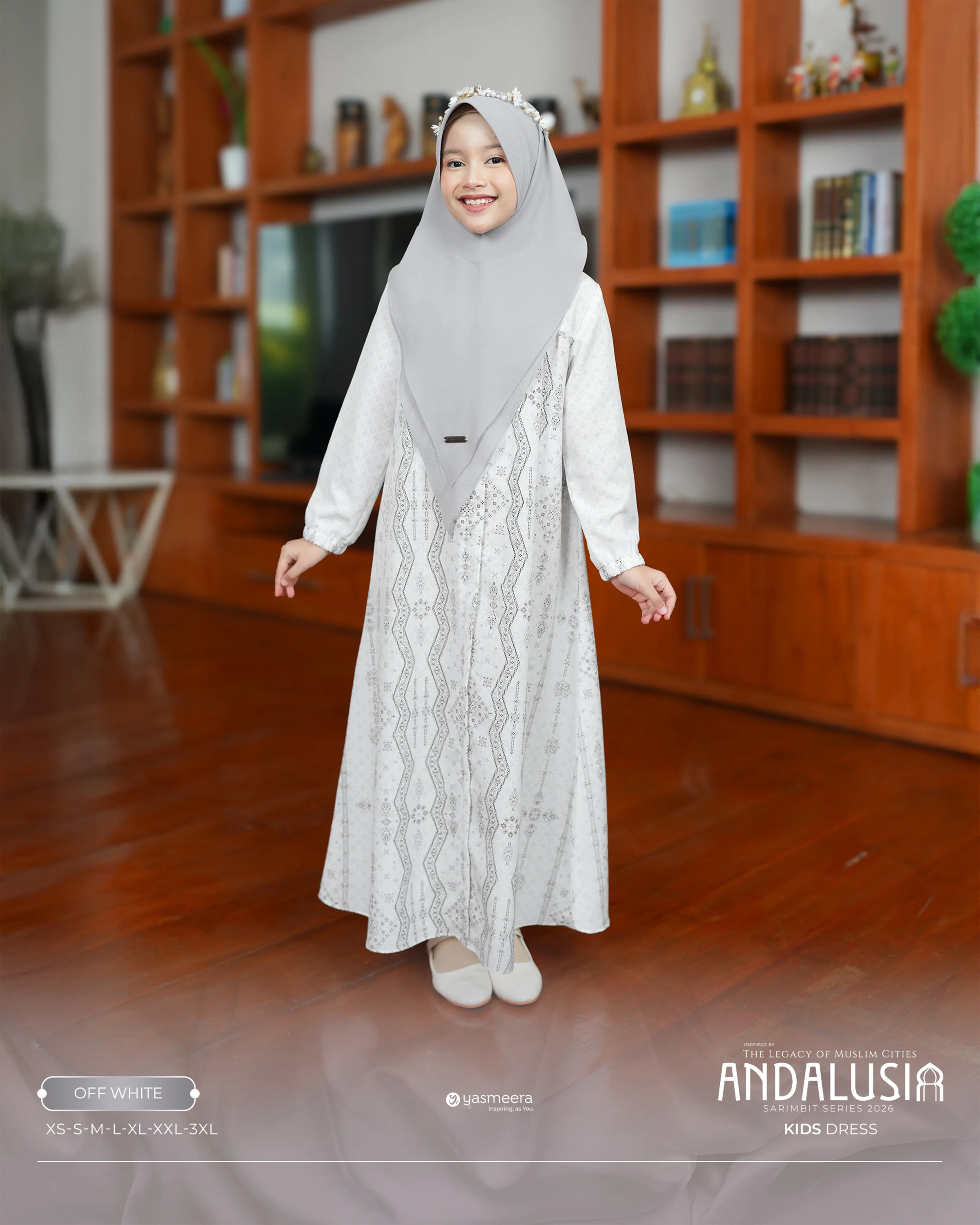 Yasmeera - ANDALUSIA SERIES - OFF WHITE thumb 4