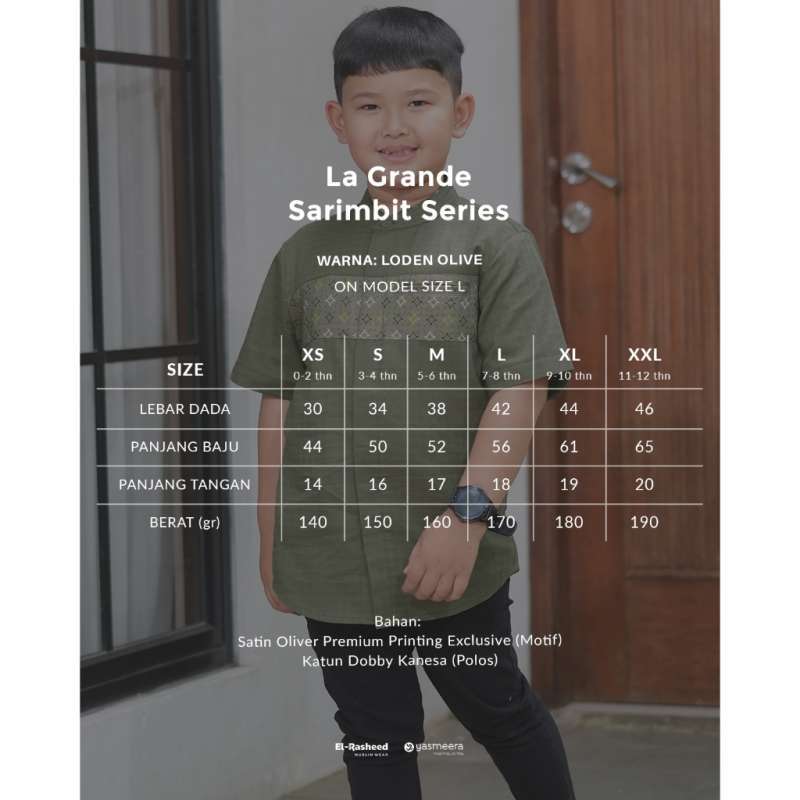 Yasmeera - GAMIS LA GRANDE ANAK thumb 37