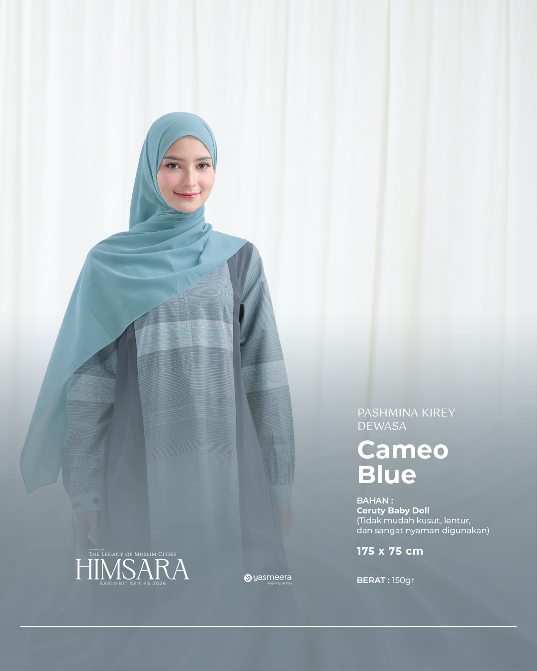 Yasmeera - PASHMINA PASANGAN SARIMBIT 2026 (HIMSARA) thumb 2