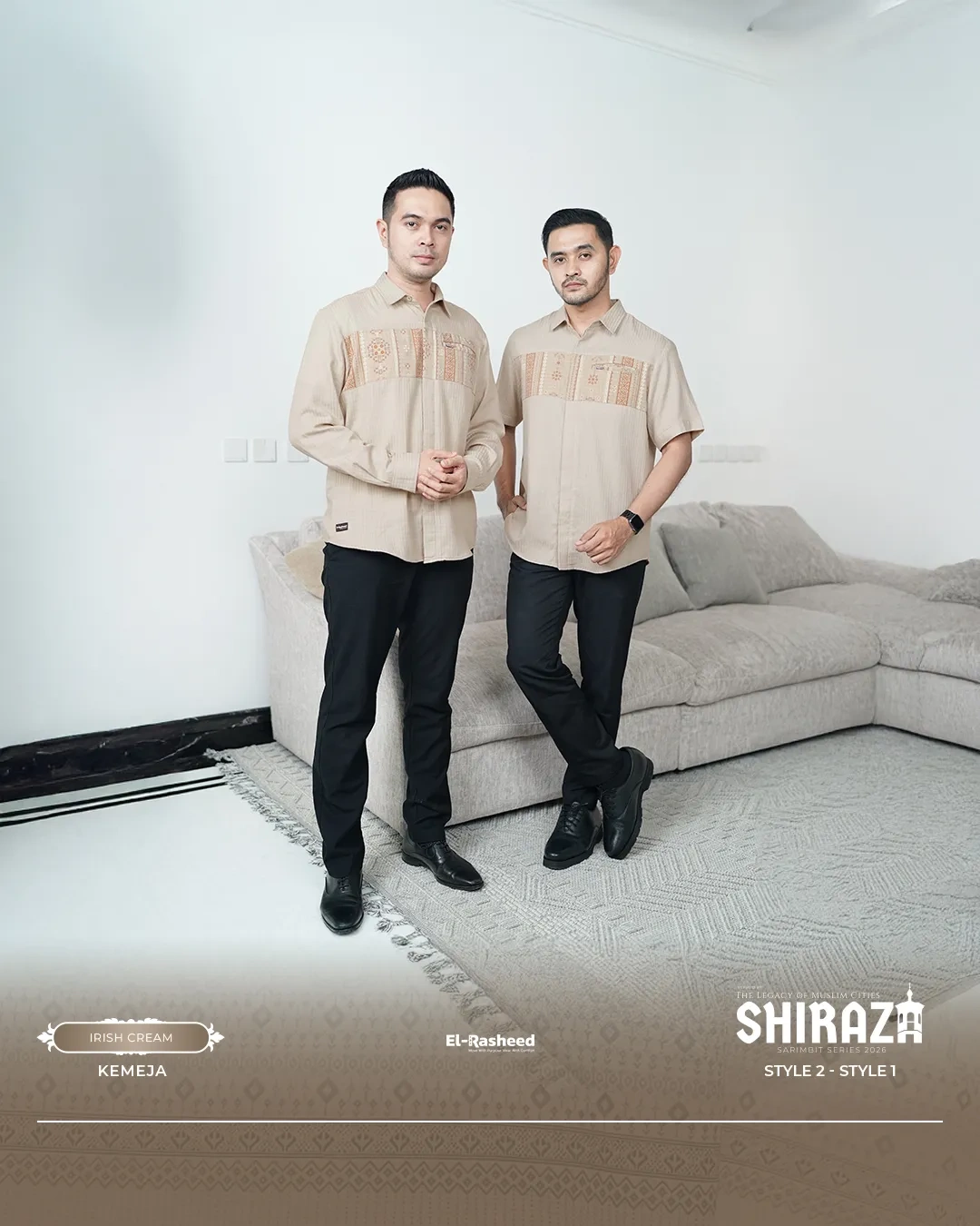 Yasmeera - SHIRAZA SERIES - IRISH CREAM thumb 47