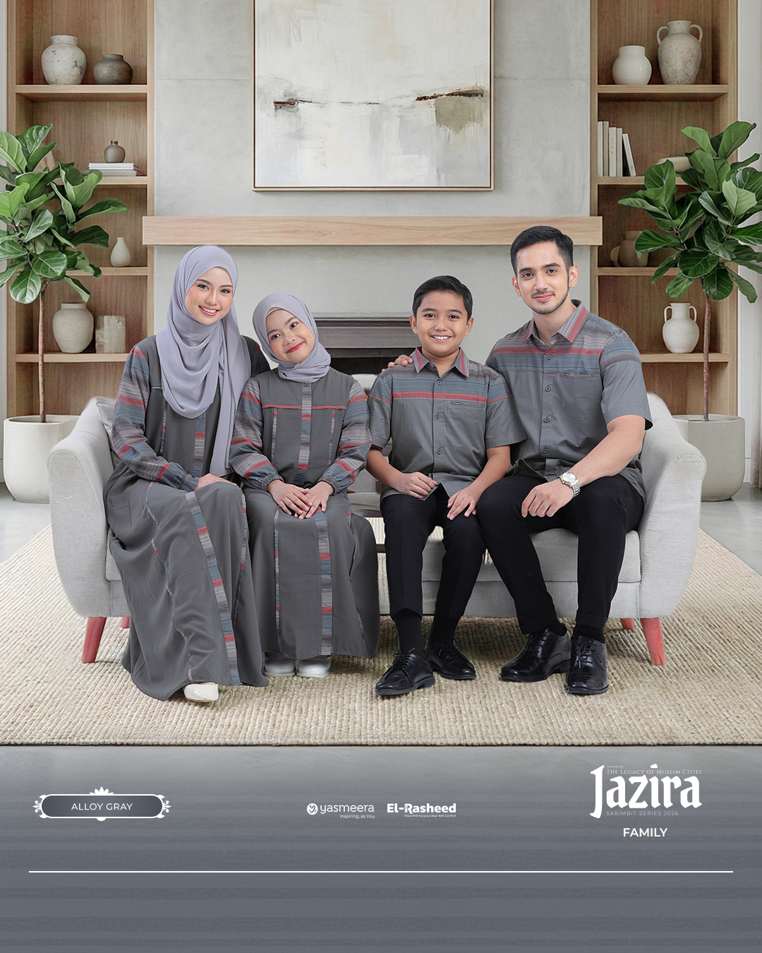 Yasmeera - JAZIRA SERIES - ALLOY GRAY thumb 9