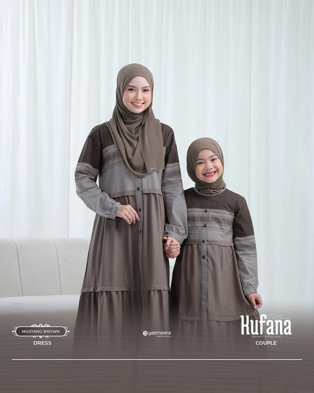 Yasmeera - KUFANA SERIES - MUSTANG BROWN thumb 38