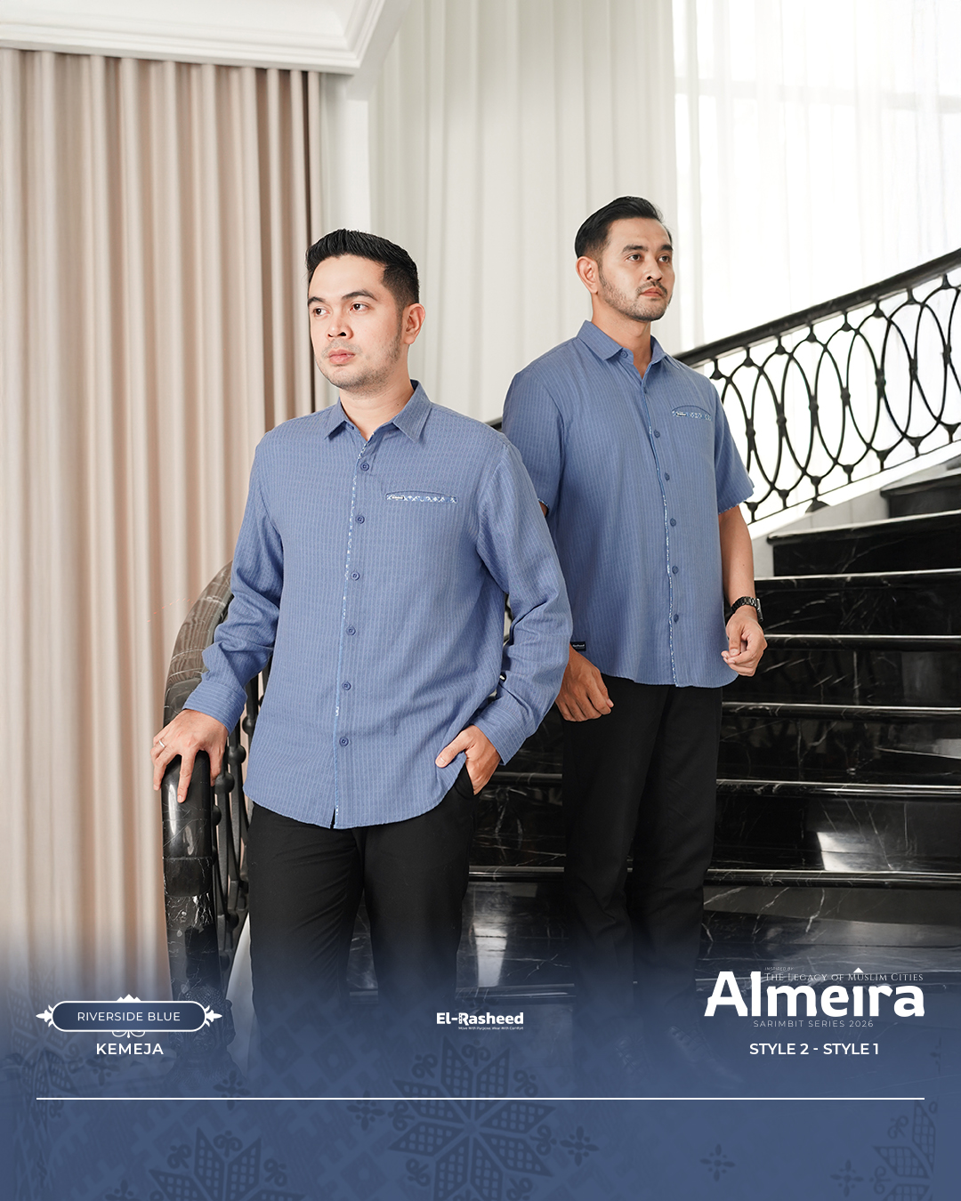 Yasmeera - ALMEIRA SERIES - RIVERSIDE BLUE thumb 7