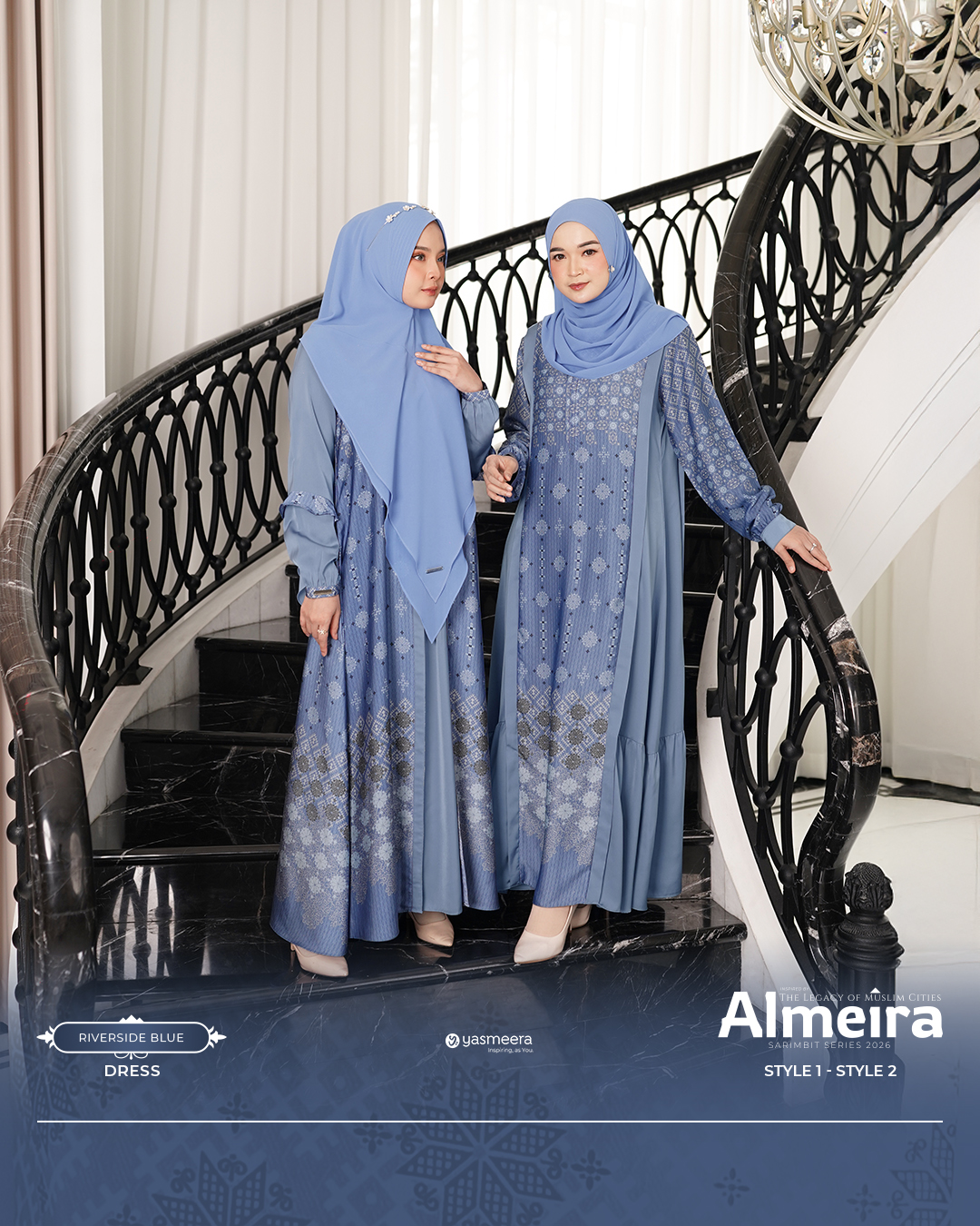 Yasmeera - ALMEIRA SERIES - RIVERSIDE BLUE thumb 8