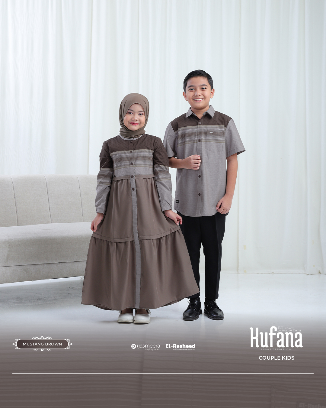 Yasmeera - KUFANA SERIES - MUSTANG BROWN thumb 8