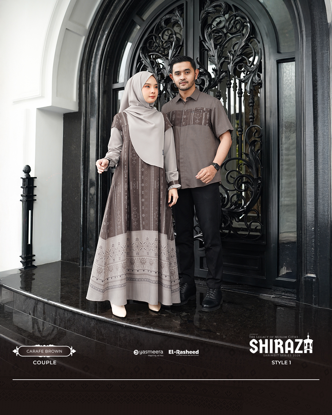 Yasmeera - SHIRAZA SERIES - CARAFE BROWN thumb 11