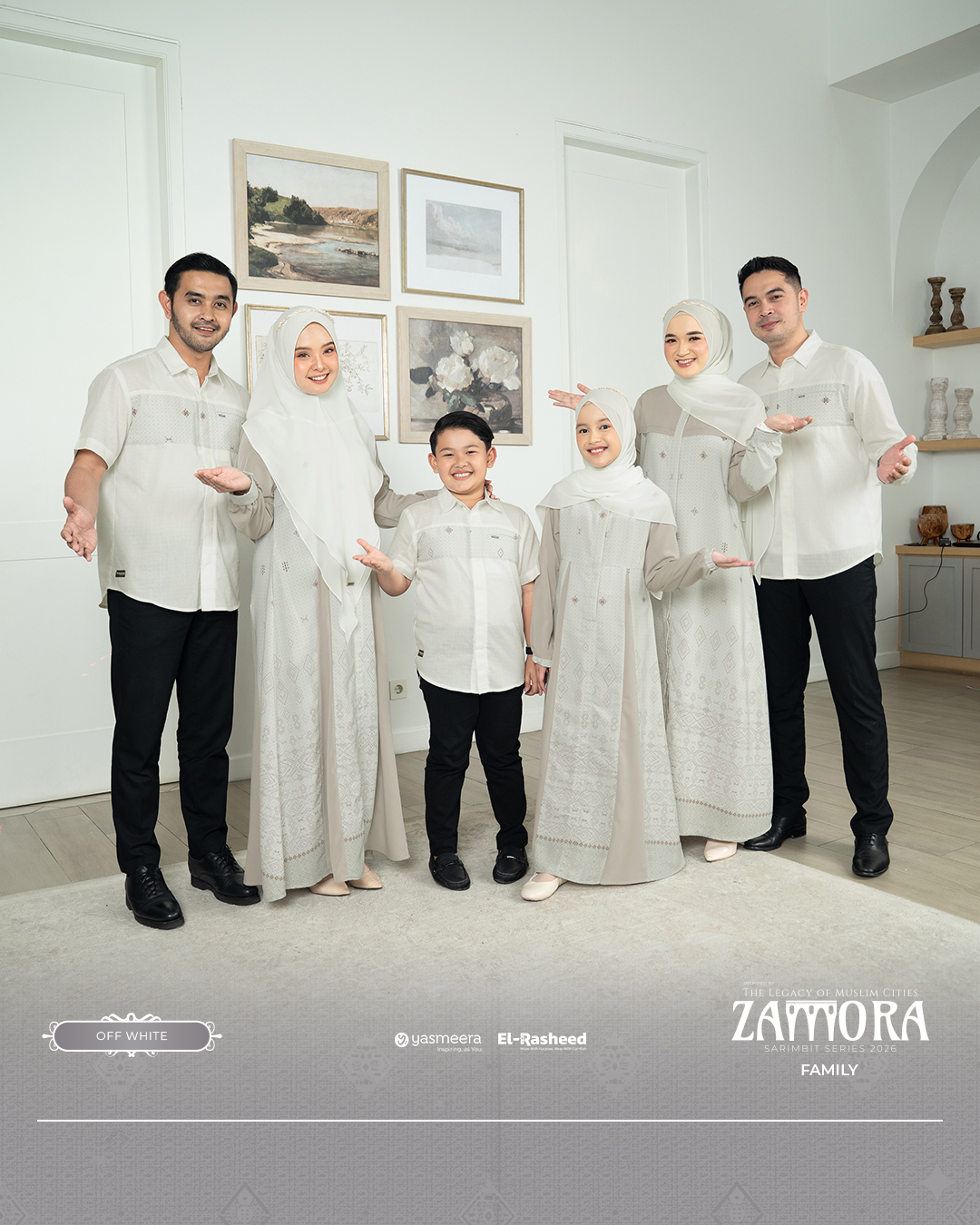 Yasmeera - ZAMORA SERIES - OFF WHITE thumb 5