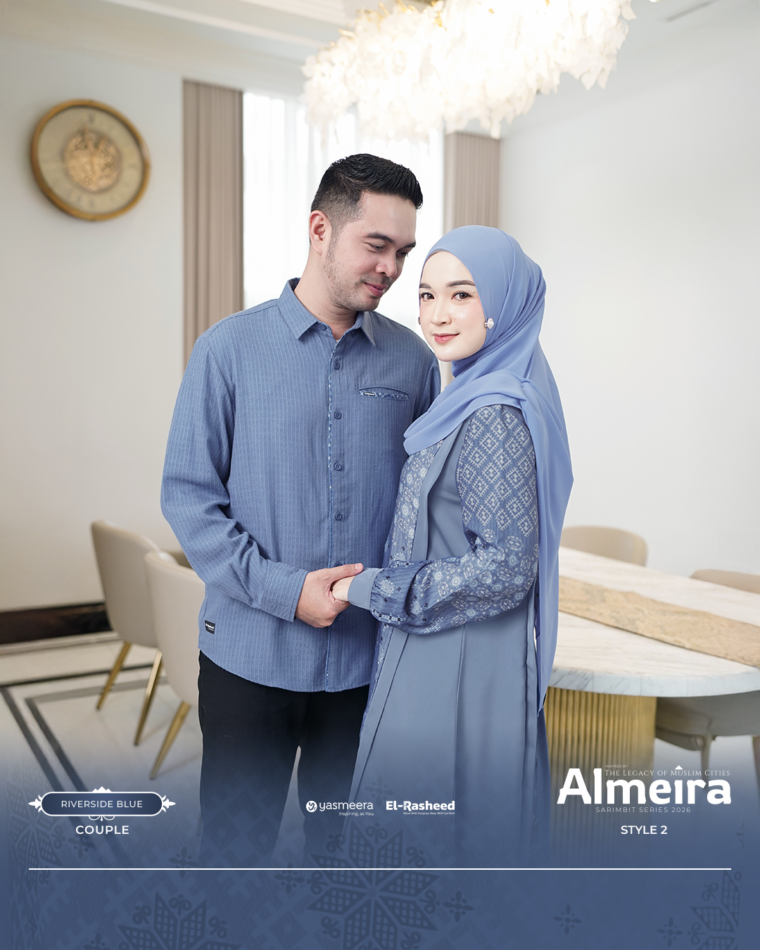 Yasmeera - ALMEIRA SERIES - RIVERSIDE BLUE thumb 10