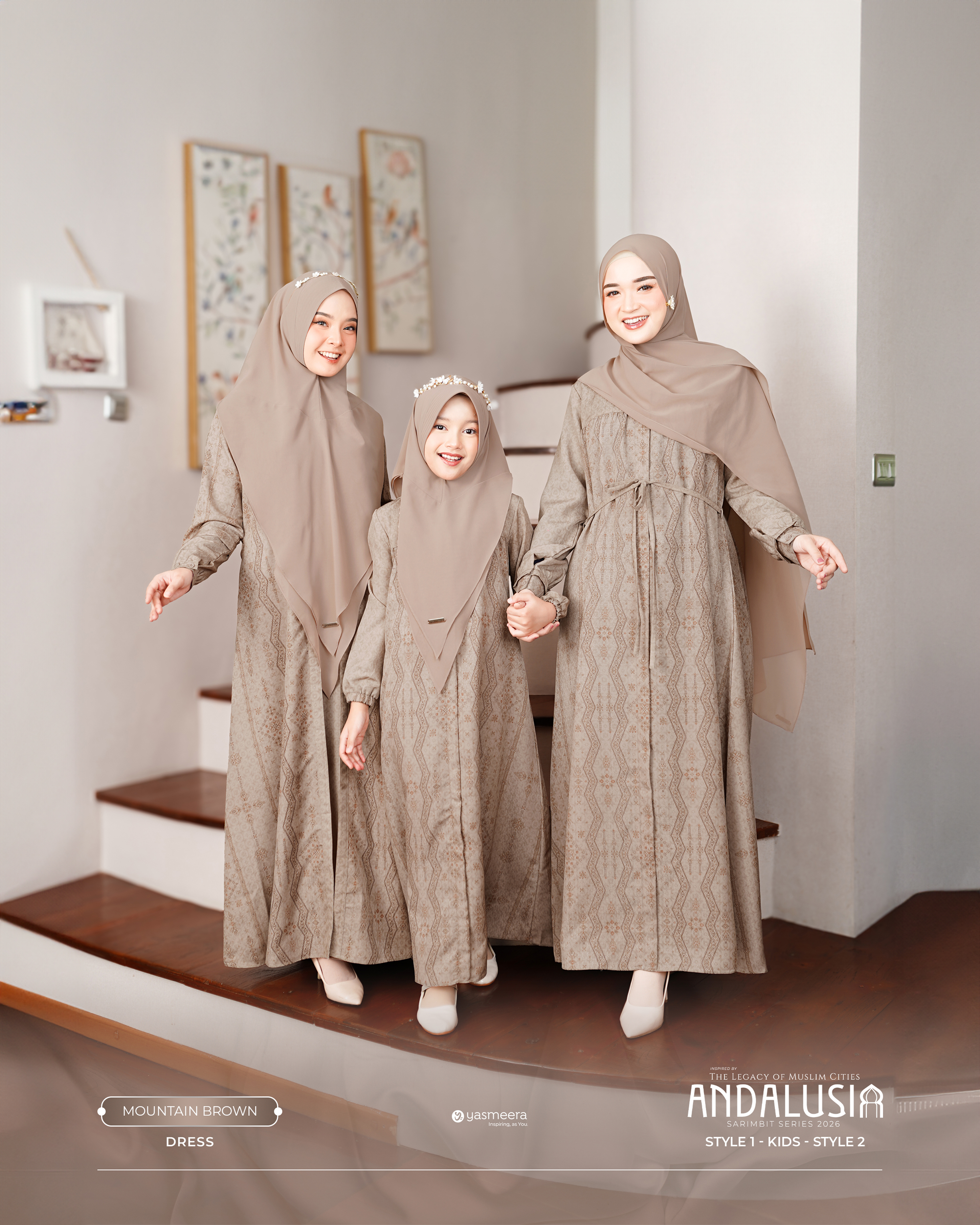 Yasmeera - ANDALUSIA SERIES - MOUNTAIN BROWN thumb 16