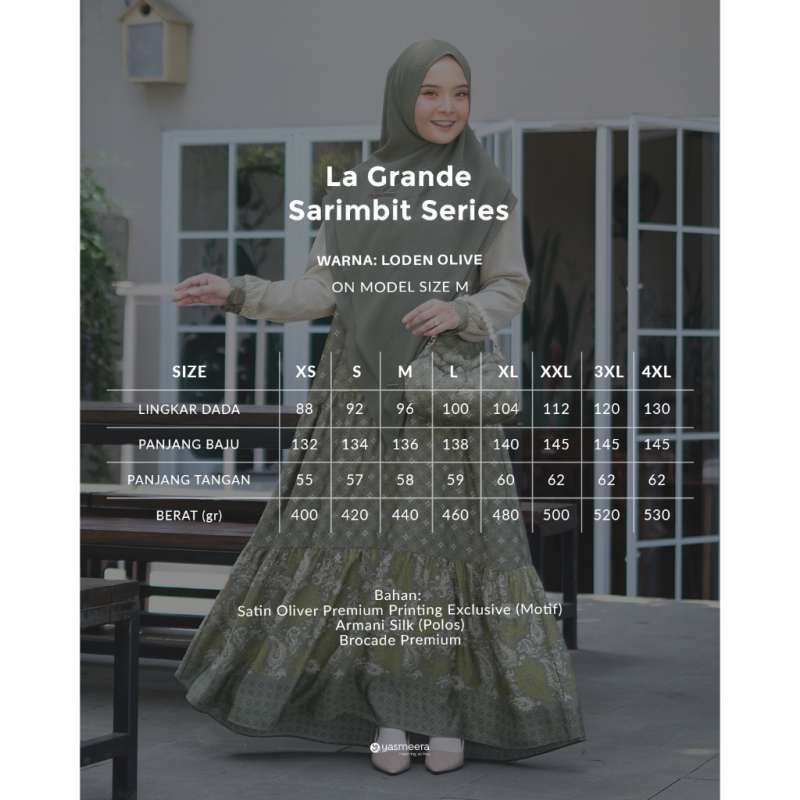 Yasmeera - GAMIS LA GRANDE ANAK thumb 38